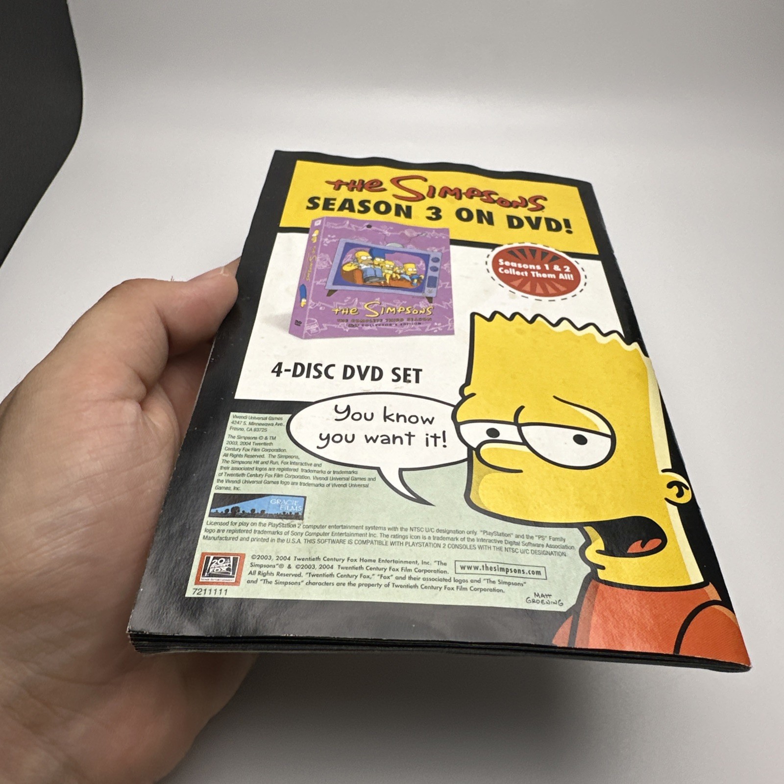 The Simpsons Hit and Run (Sony PlayStation 2 PS2, 2003) Complete Tested