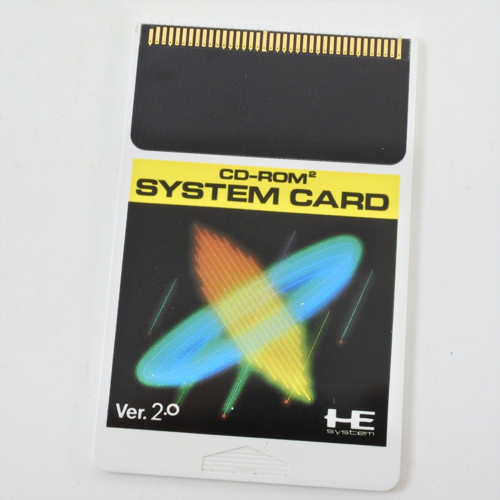 PC Engine CD SYSTEM CARD Ver.2.0 Card Only 1312 pe