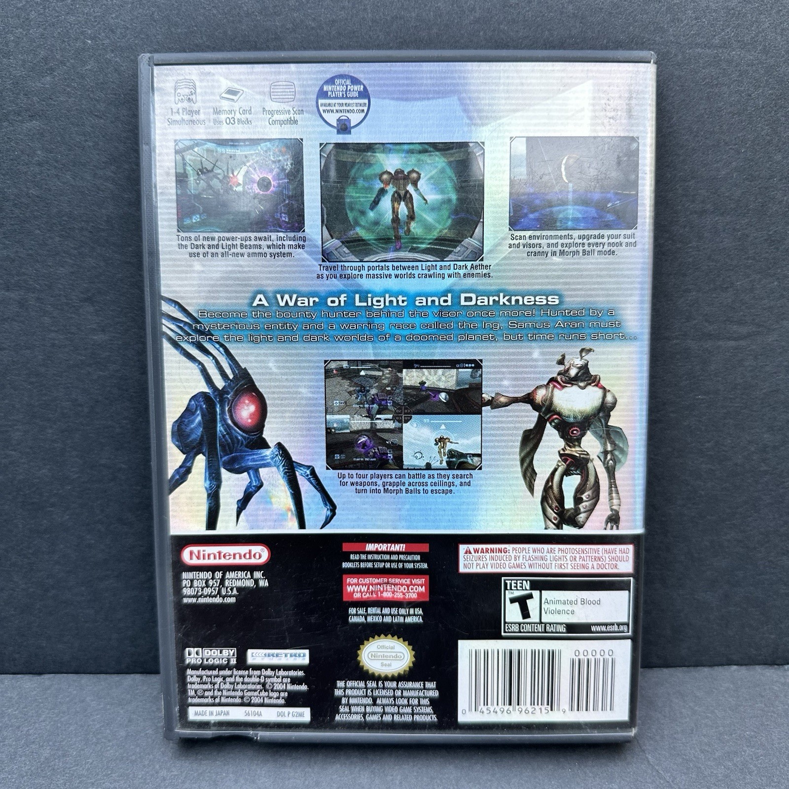 Metroid Prime 2: Echoes | Nintendo GameCube | CIB + Manual and Inserts