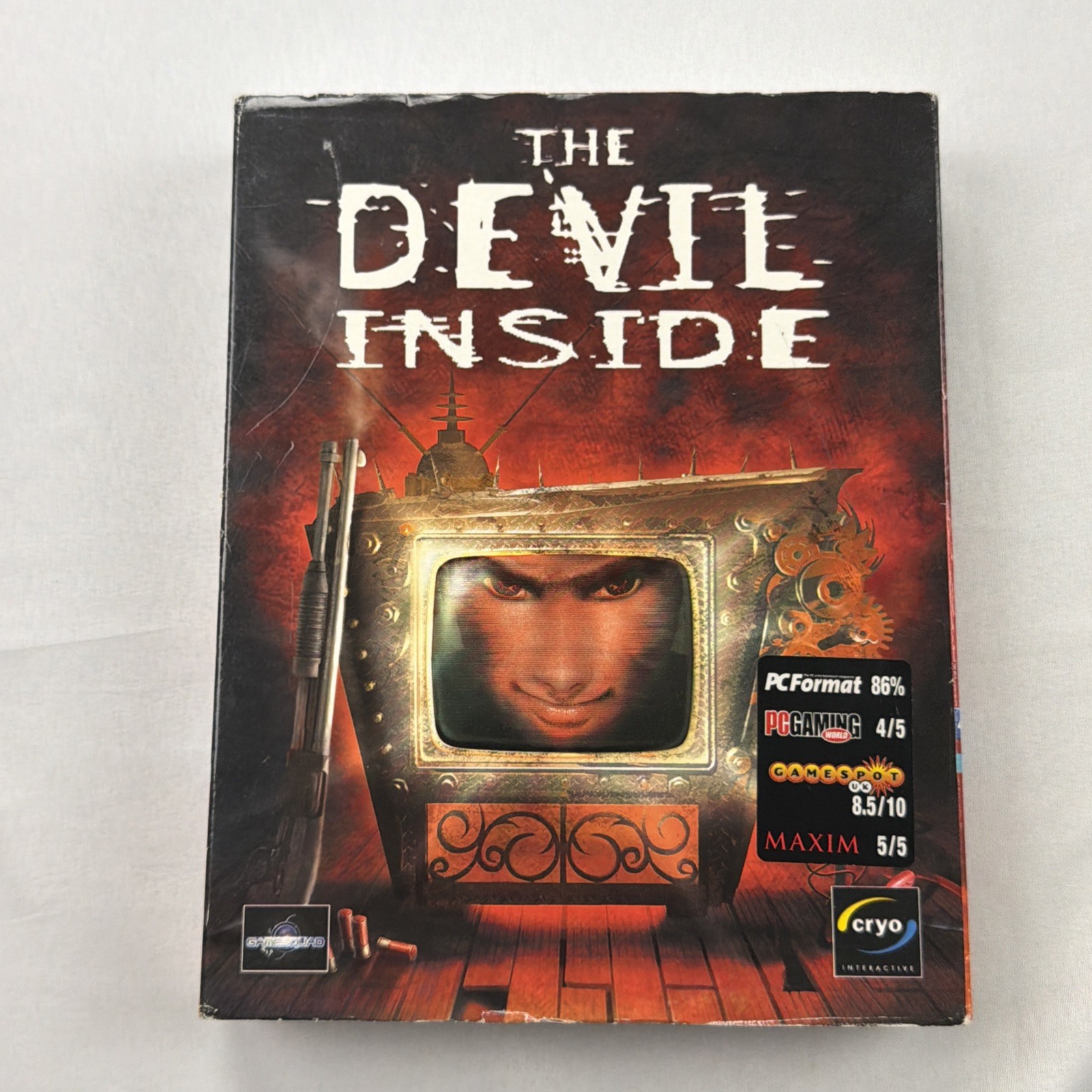 The Devil Inside PC Big Box Cryo 2000 Horror Action Adventure New Old Stock