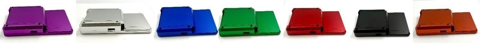 Unhinged Metal GBA SP Housing Boxy Style for Nintendo GameBoy Advance SP Pixel
