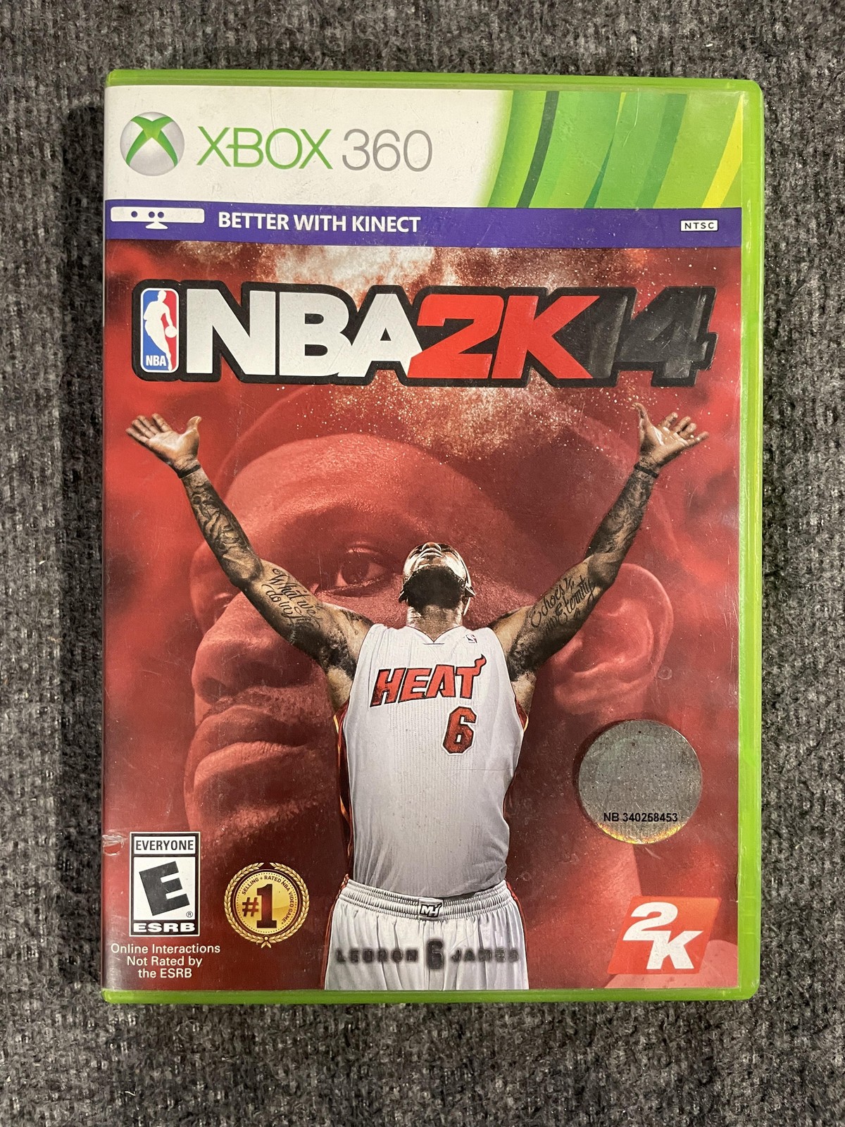 NBA 2K14 Microsoft Xbox 360 Video Game Basketball Better With Kinect Complete