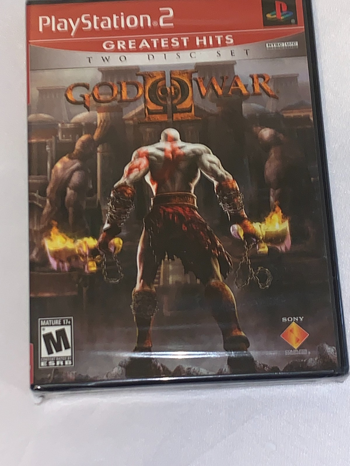 GOD OF WAR II PlayStation 2 NEW SEALED