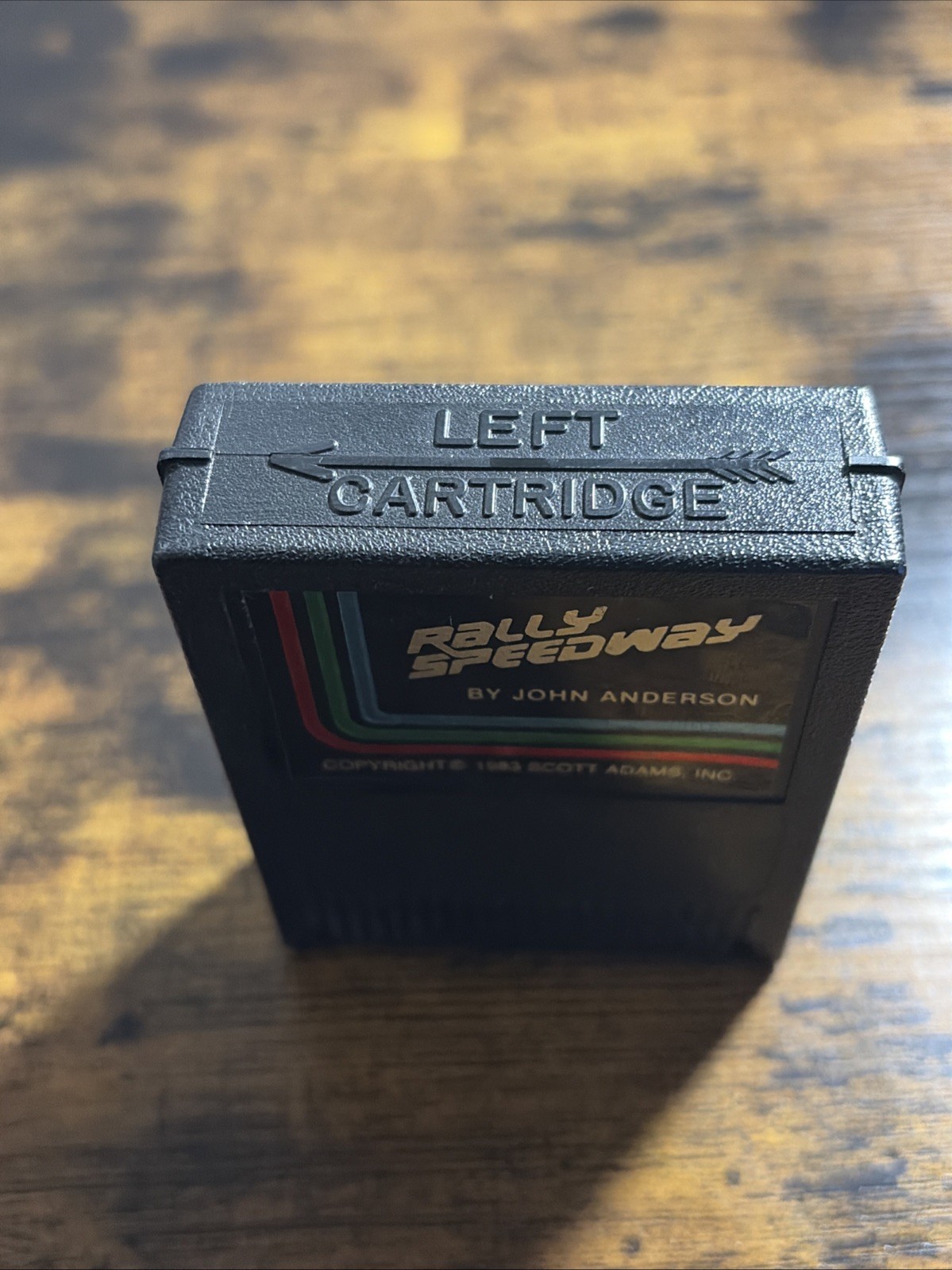 Rally Speedway (Atari 400 800) Cartridge Computer Scott Adams