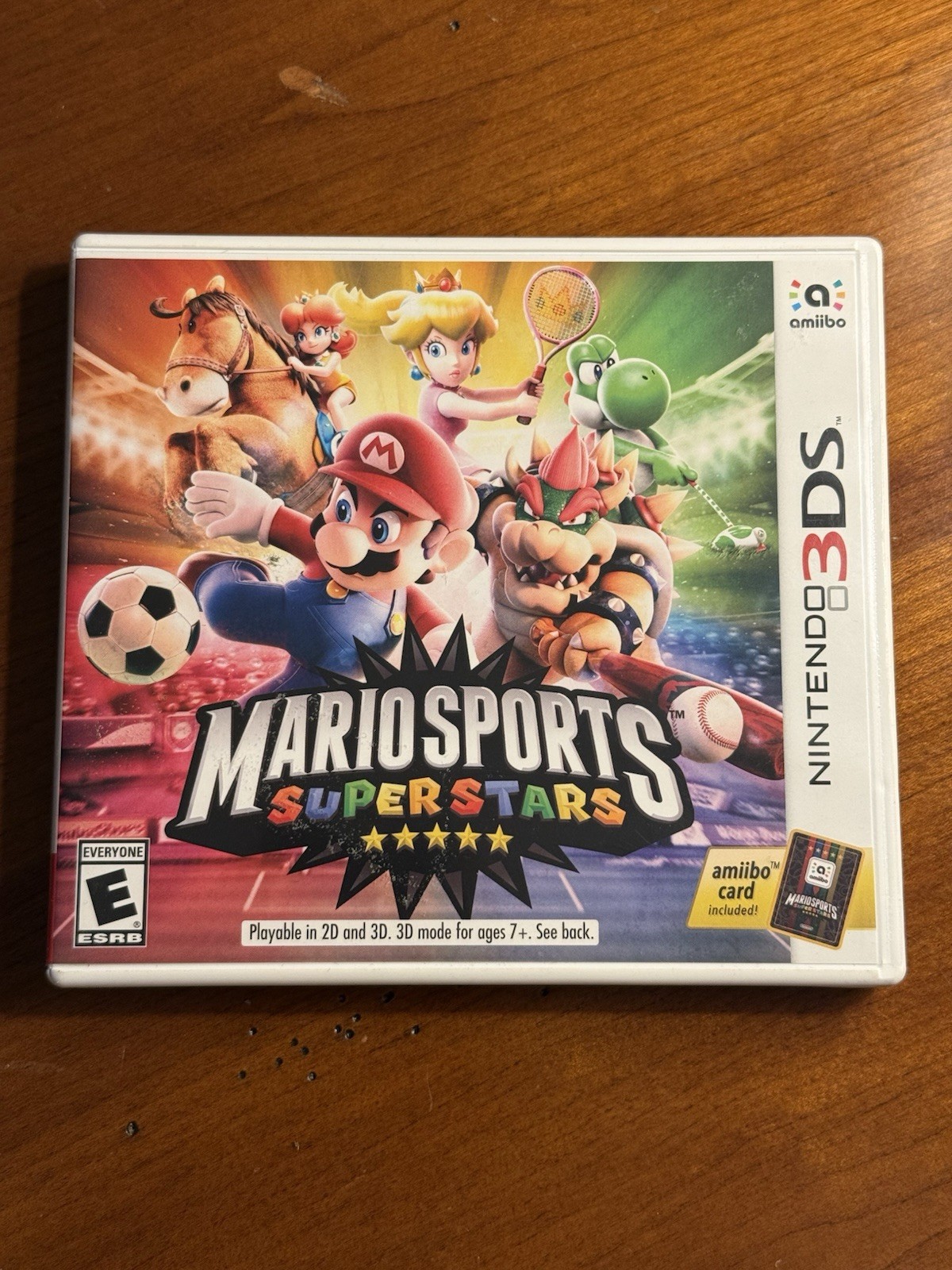 Mario Sports Superstars (Nintendo 3DS, 2017) Complete CIB Tested No Amiibo Card