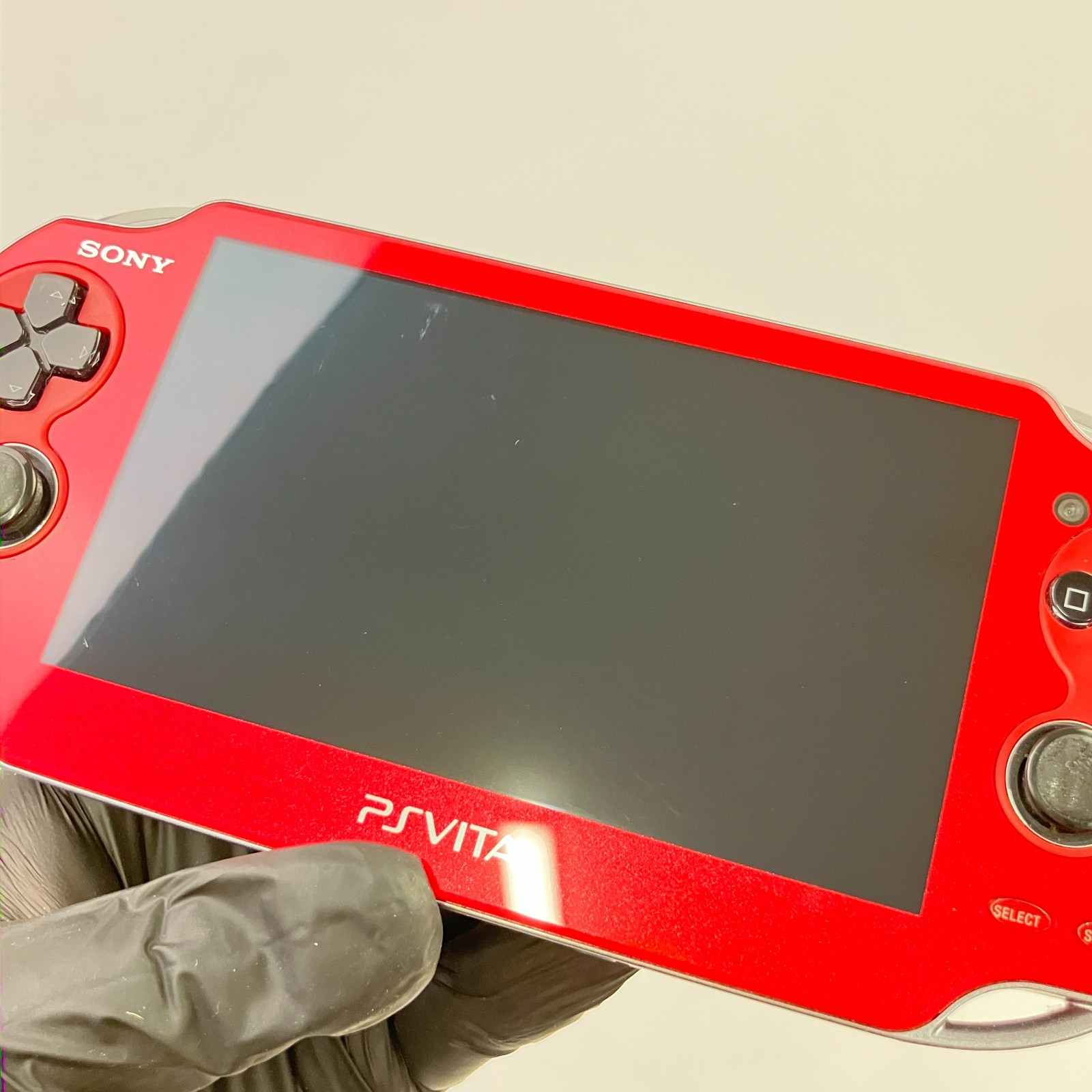 Refurbished PS Vita PCH-1000 Sony PlayStation Cosmic Red Console Only Works Fine