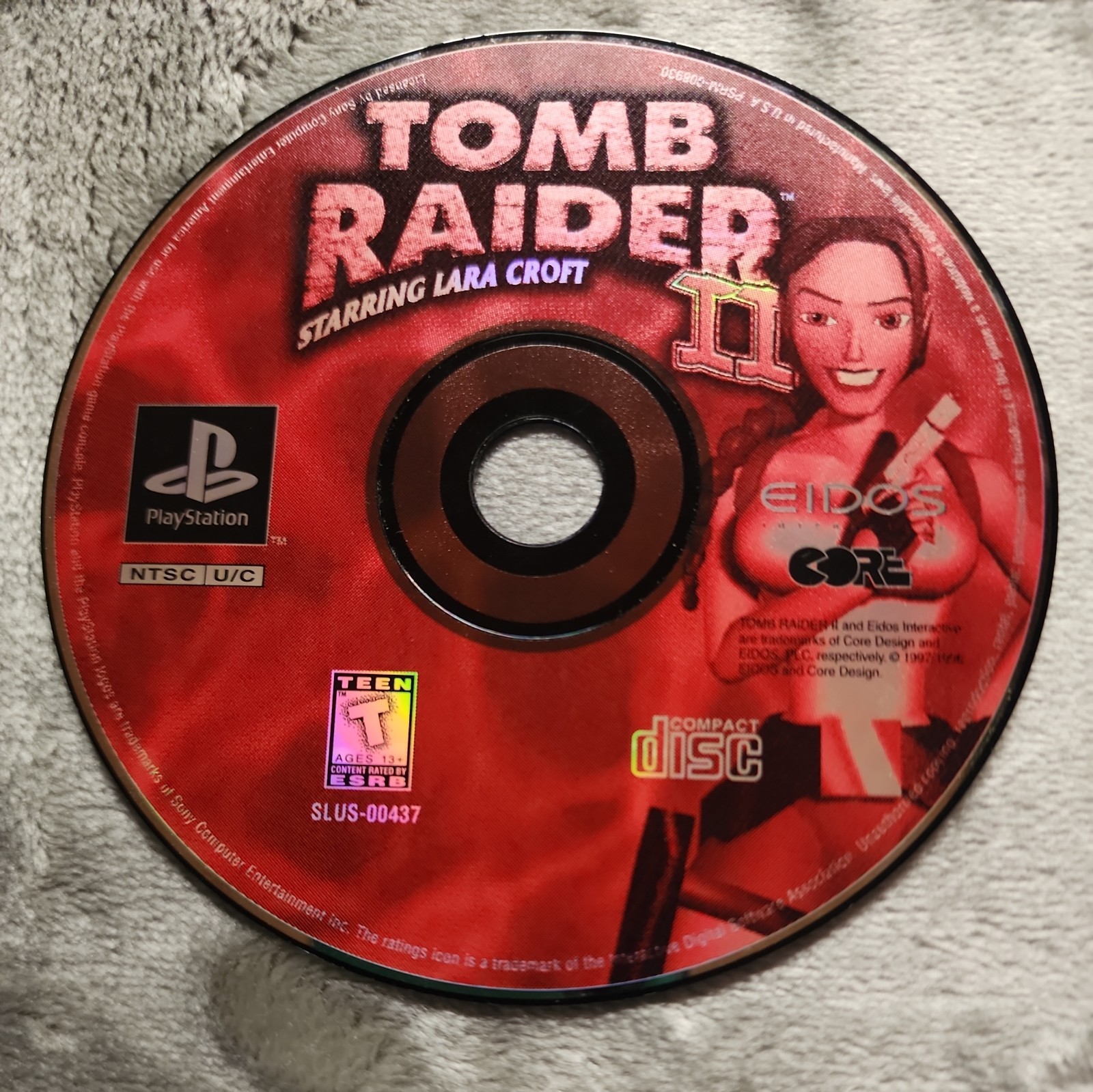 Tomb Raider II – PS1 (PlayStation 1) CIB, Tested and in Original Uncracked Case