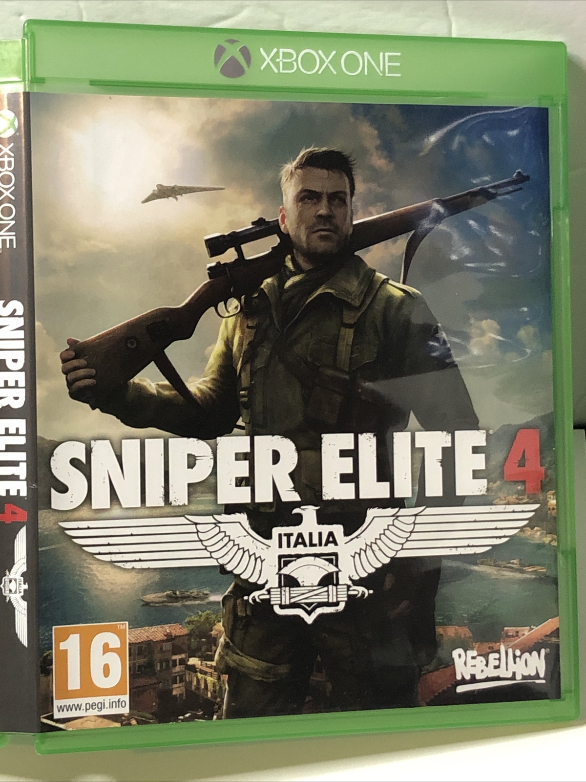 Sniper Elite 4 Italia Microsoft Xbox One 2017 Xbox 1 Authentic tested Working