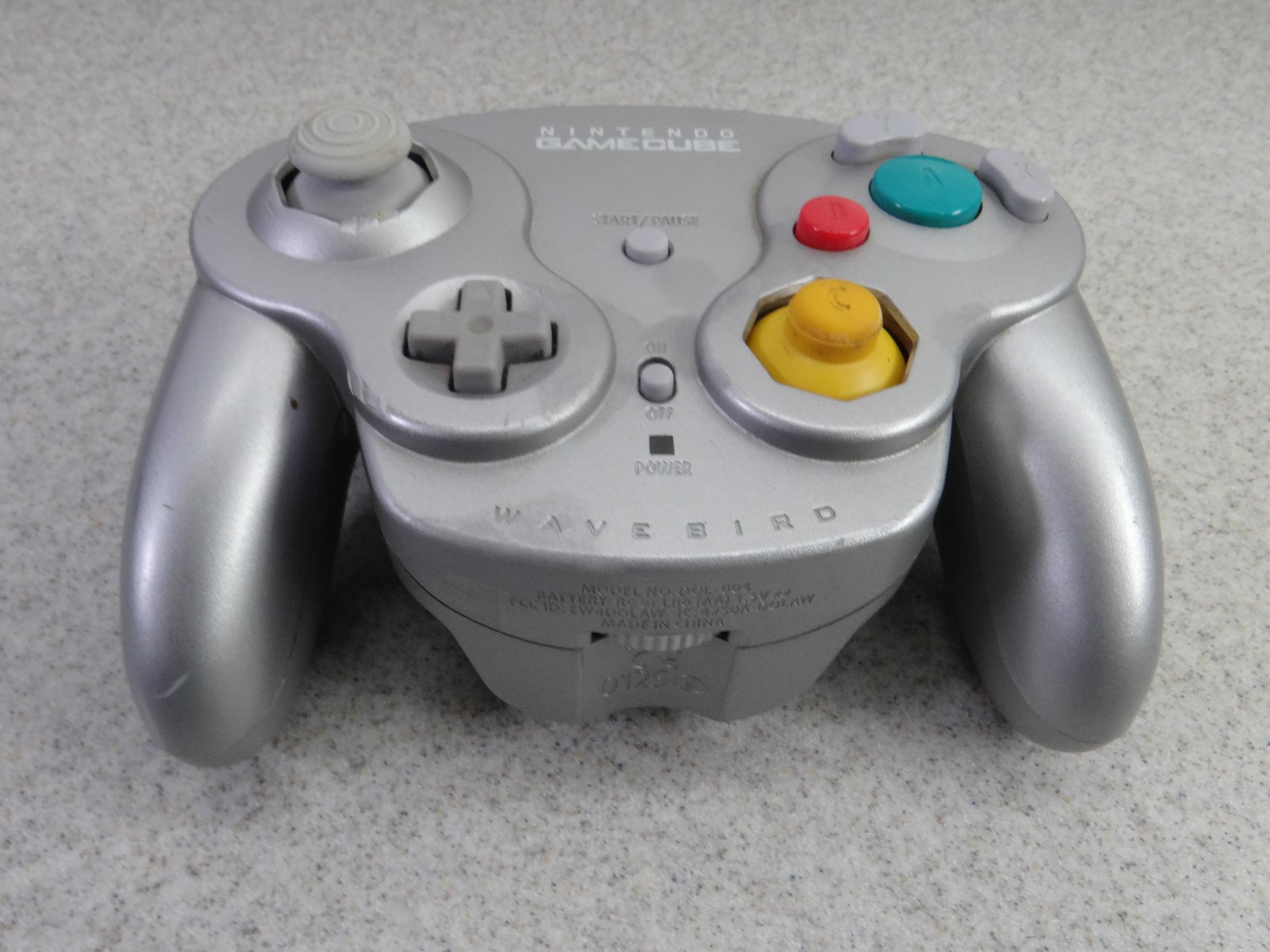 Nintendo GameCube Wavebird Wireless Controller Only Gray DOL-004. No Dongle