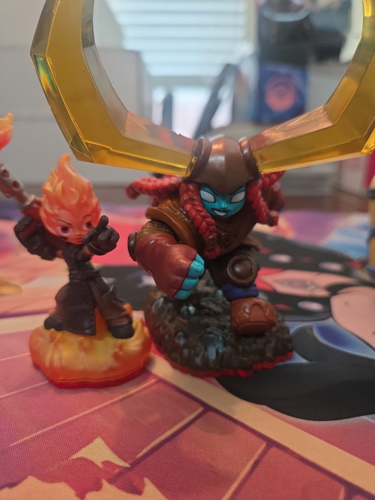 Skylanders Trap Team Head Rush & Torch 2 pcs CLEANED AND TESTED.