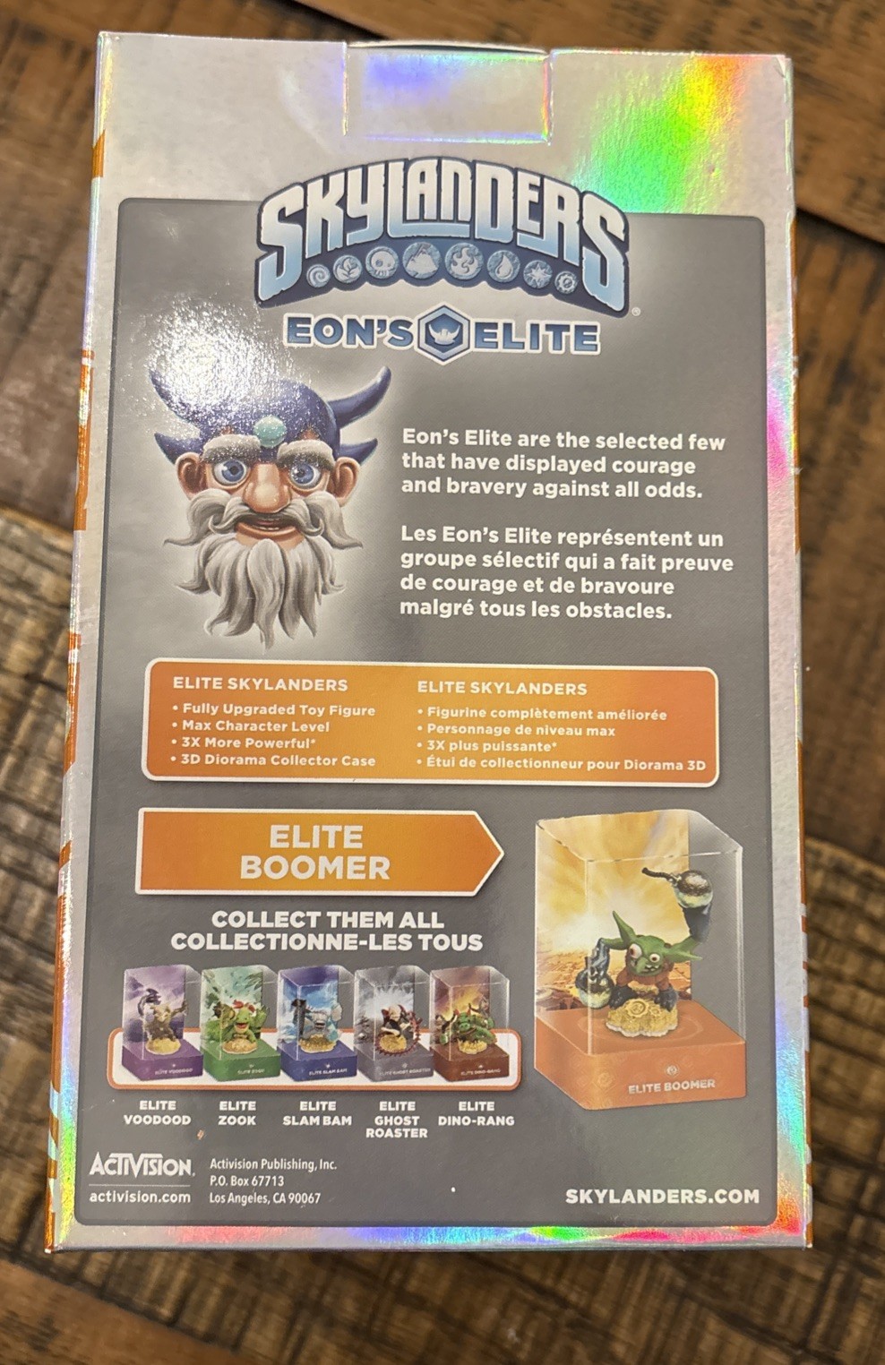 Skylanders Eon’s Elite Boomer Figure Activision **BRAND NEW**