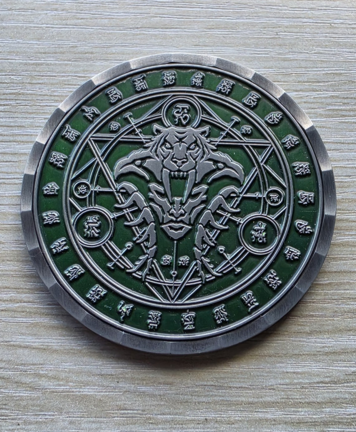 Diablo 4 IV Developer Coin Medal Vessel Of Hatred Launch VOH D4 Rare Blizzard PC