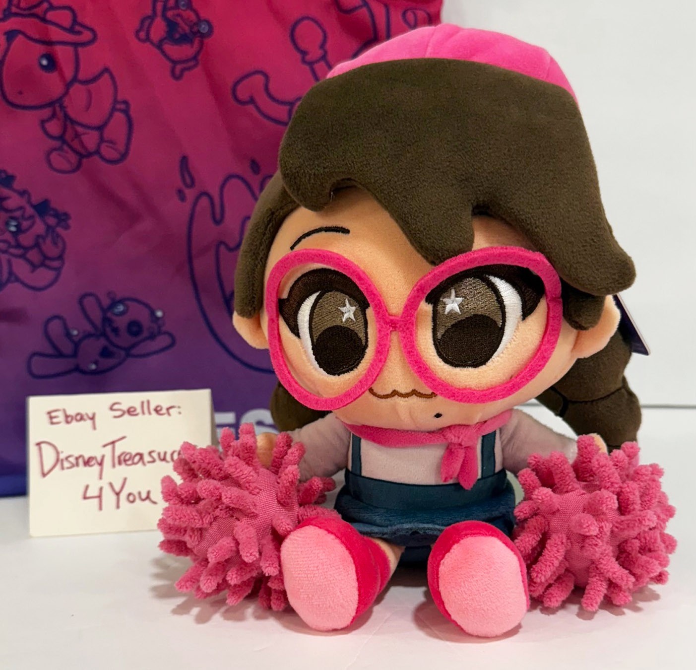 Makeship SOFIA Plushie By Polychroma Until Then Video Game Rare Plush NEW! Cathy