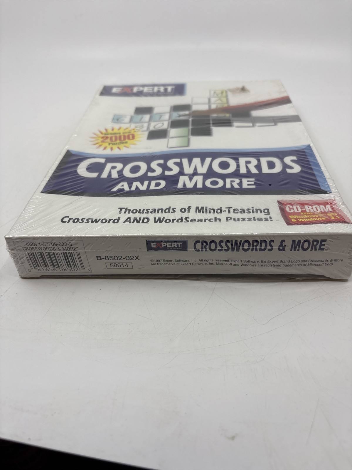 Big Box PC Game – Crosswords And More – Vintage – Factory Sealed