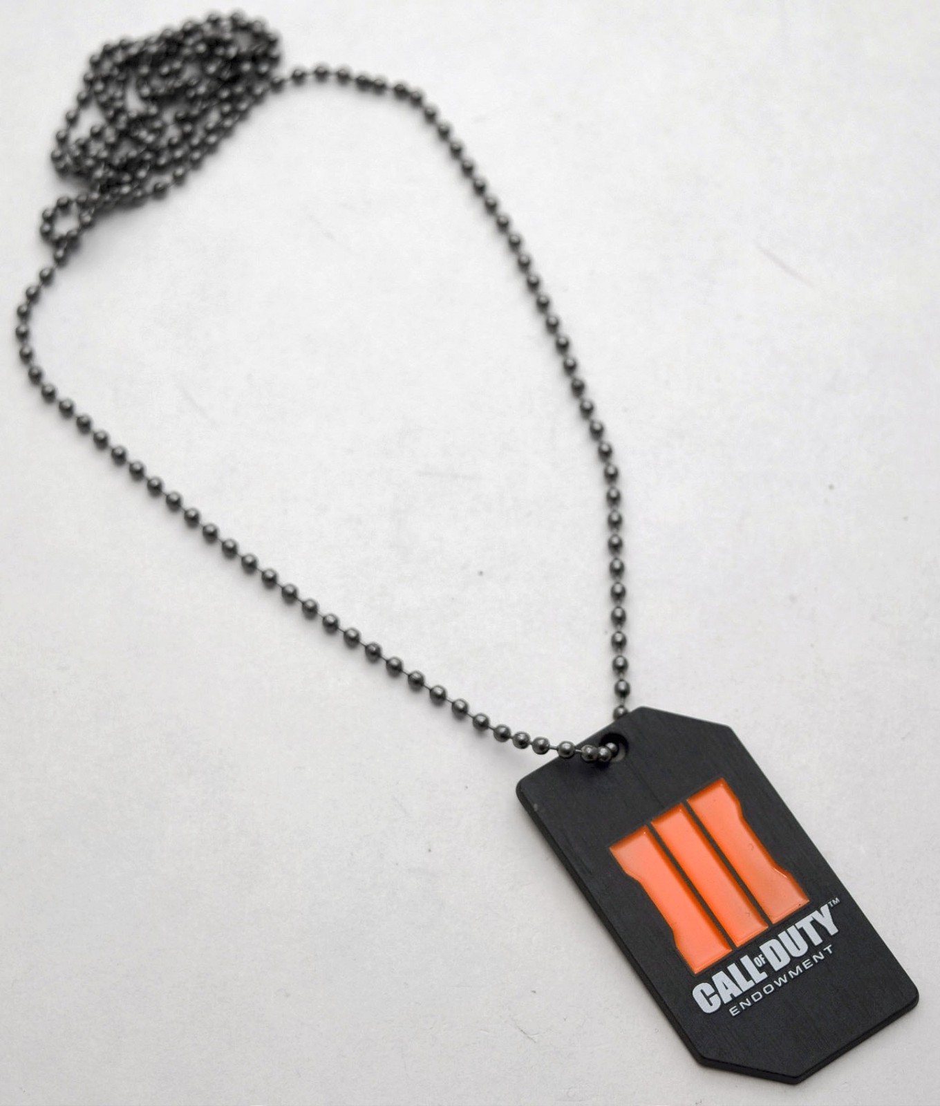 NEW CALL of DUTY: Black Ops 3 Endowment Limited Edition Dog Tag COD III Necklace
