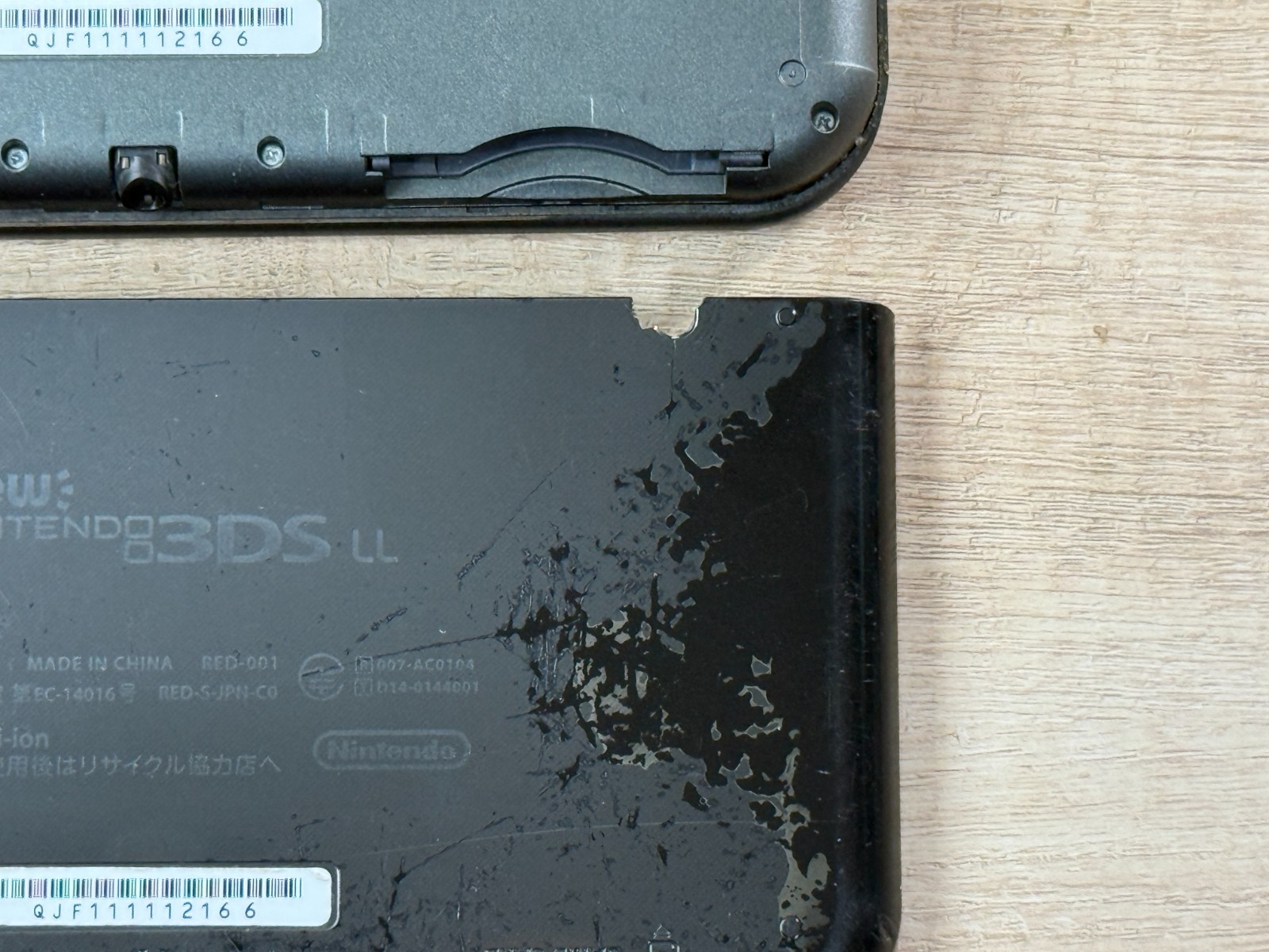 Nintendo New 3DS XL Metallic Black Console Tested Japan Tested D001