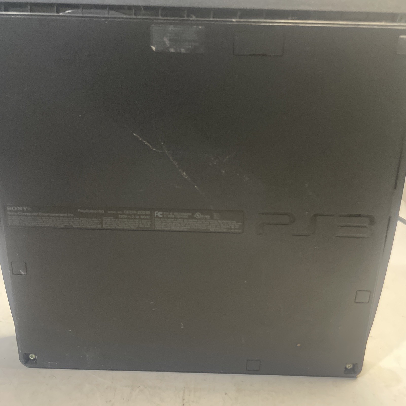 Sony PlayStation 3 PS3 Slim 250GB CECH-2001B Console ONLY Tested Works