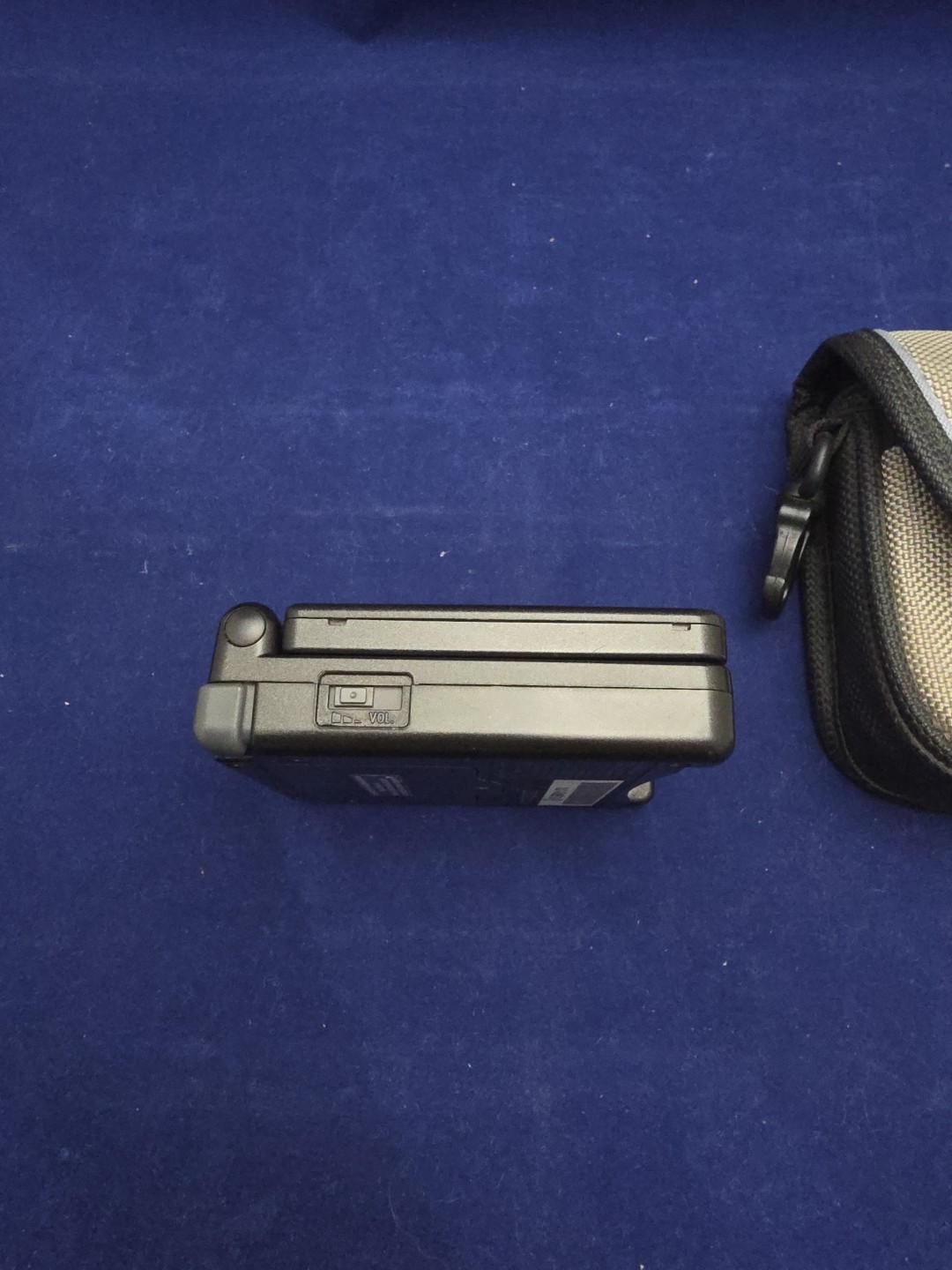 Nintendo Game Boy Advance SP Onyx Black Generic Charger Carry Case