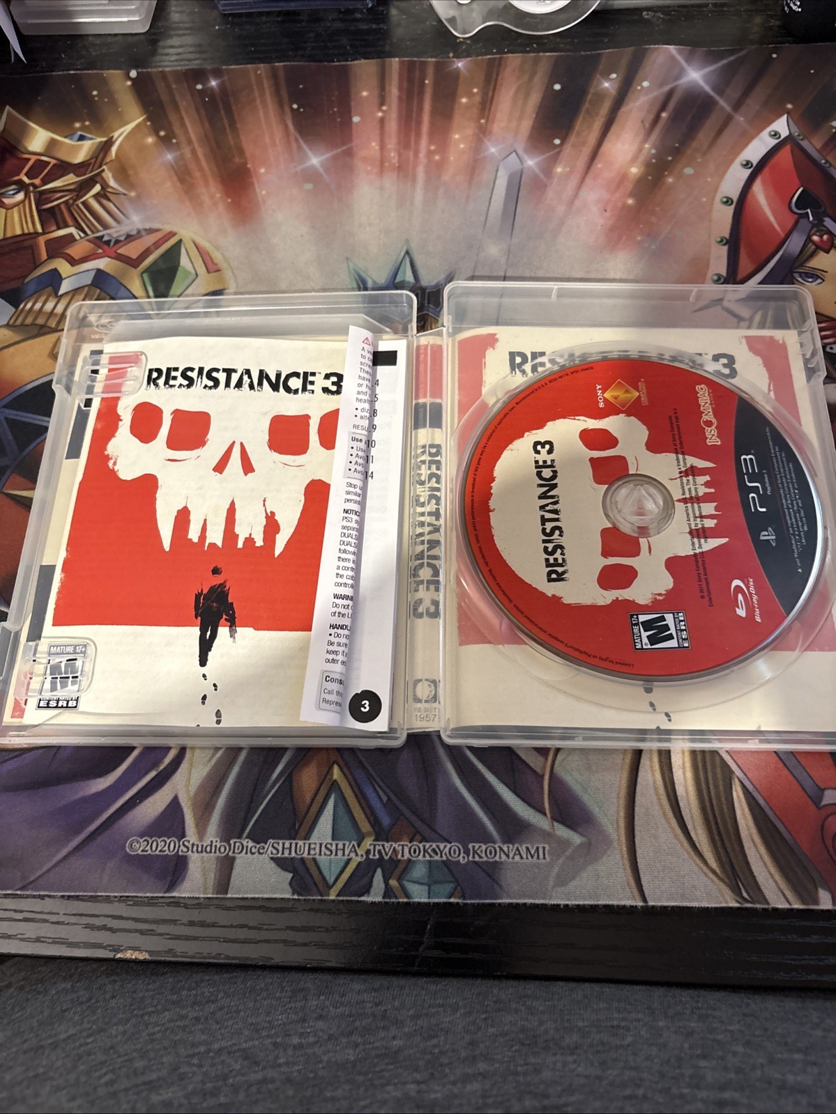 Resistance Trilogy 1, 2, & 3 (PlayStation 3, 2006-11) -Tested- Black Label Lot