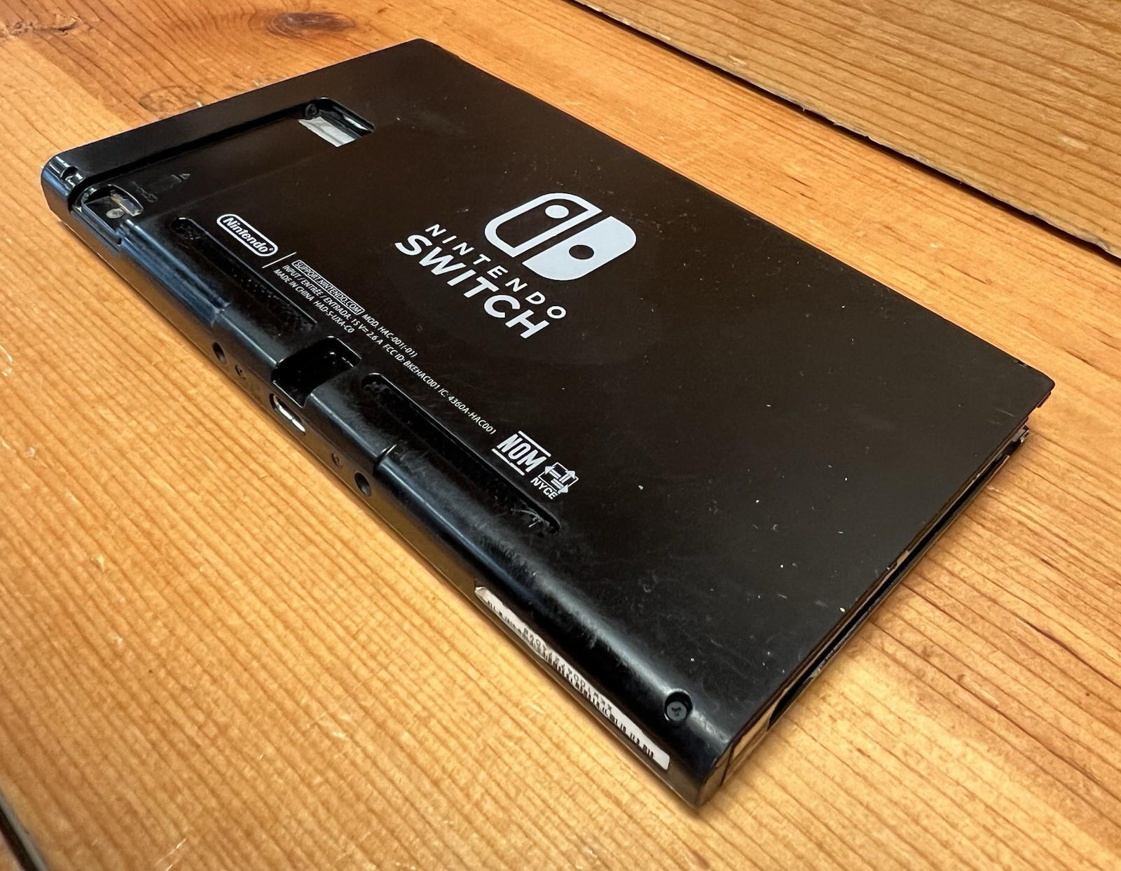 Nintendo Switch HAC-001 Console Only w/ Charger Tested Working Read Description
