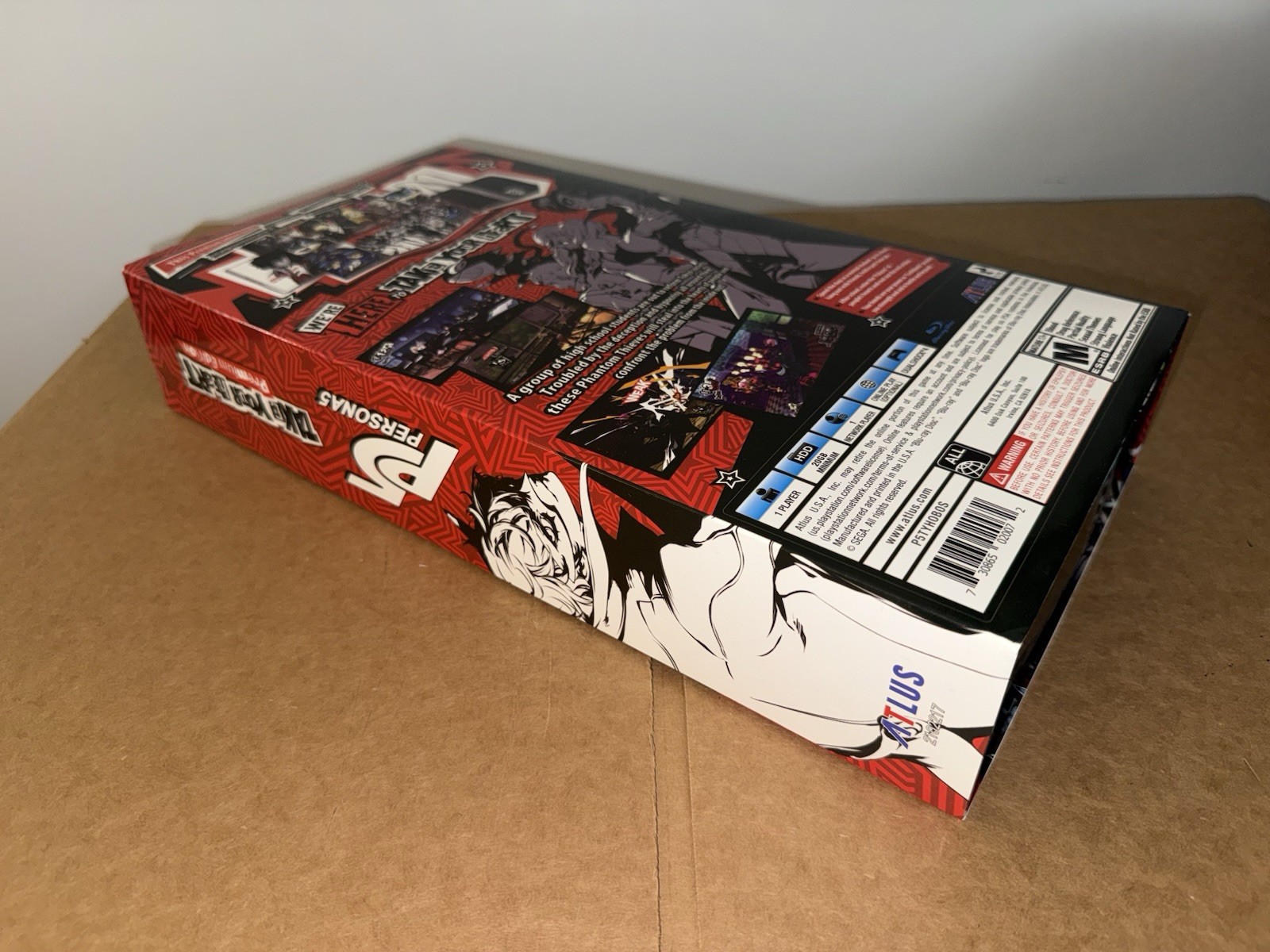 Persona 5 Take Your Heart Premium Edition PS4 NO GAME ALL OTHER ITEMS UNUSED