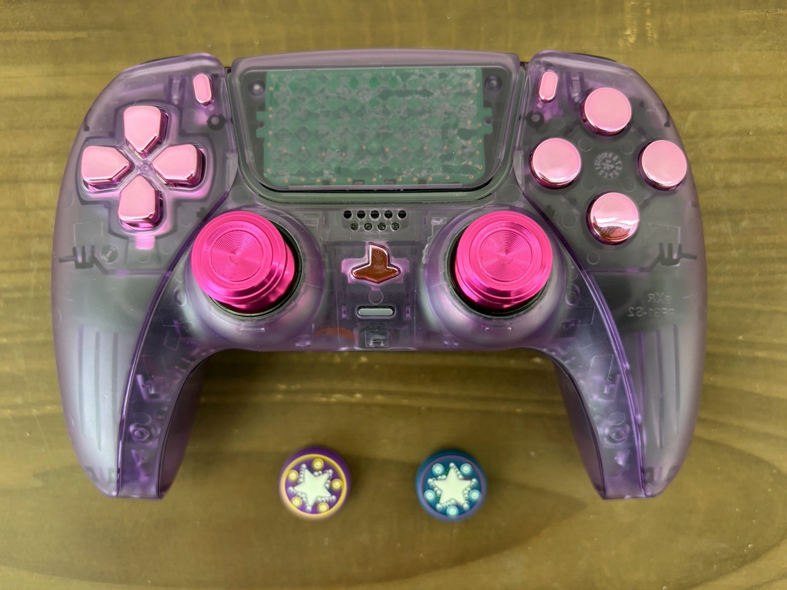 ExtremeRate Metal Mouseclick Purple Dualsense Wireless Controller – TMR