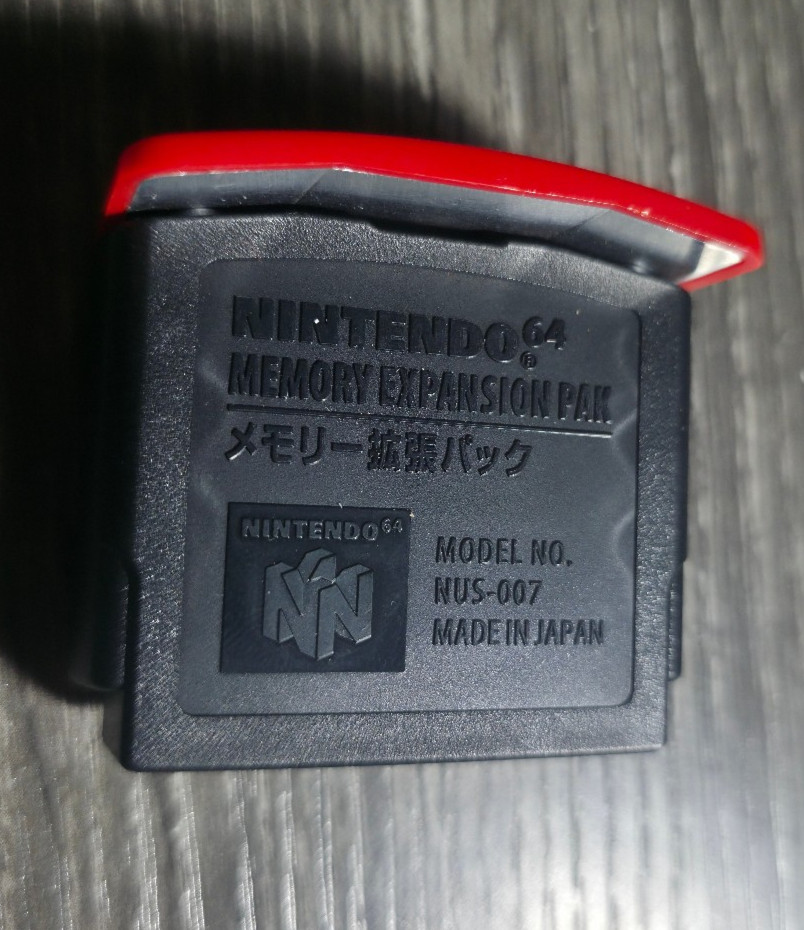 Nintendo 64 Expansion Pak Official N64 Memory Pack OEM NUS-007 TESTED
