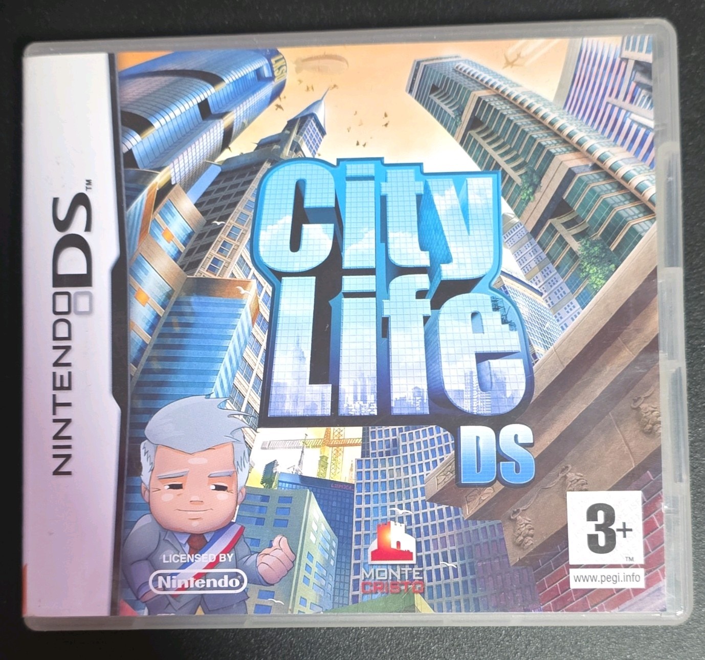 Montecristo City Life DS Nintendo DS Simulation PEGI 3 PAL Manual Included