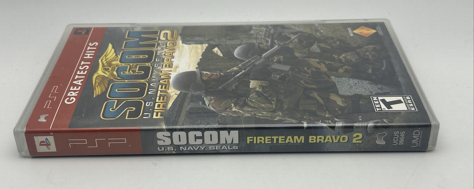 SOCOM: U.S. Navy SEALs — Fireteam Bravo 2 (Sony PSP, 2006) No Manual-Tested