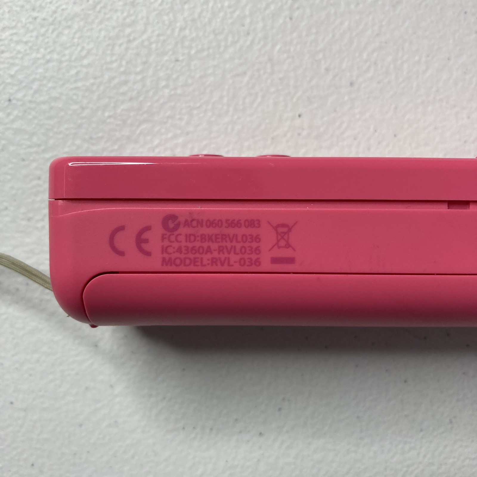 Official Nintendo Motion Plus Controller Pink RVL-036 Wii Remote OEM – Tested🔥