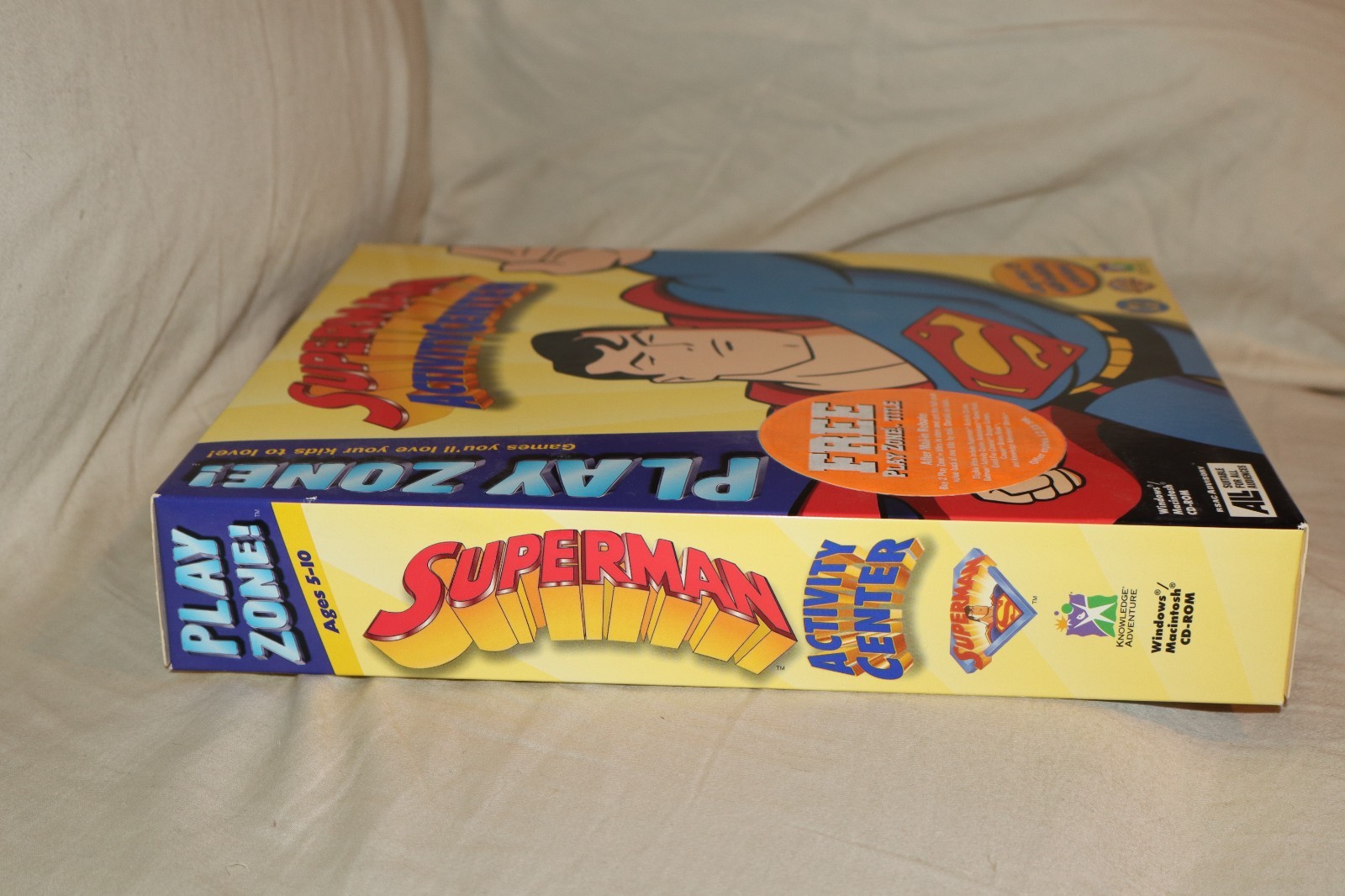 DC Comics Superman Activity Center for PC MAC NEW BIG BOX