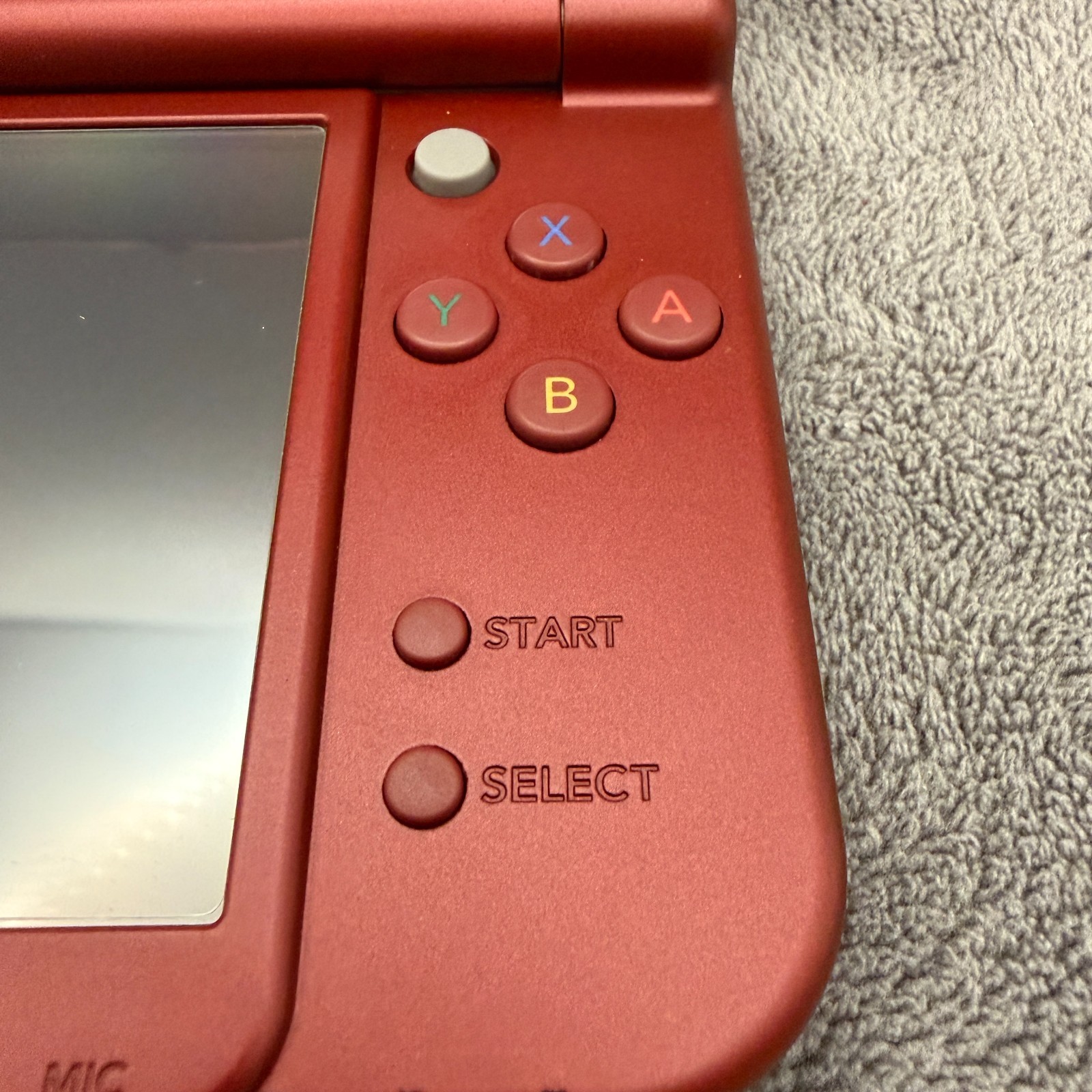 【Near Mint】IPS Nintendo NEW 3DS LL XL Metallic Red Handheld Game Console