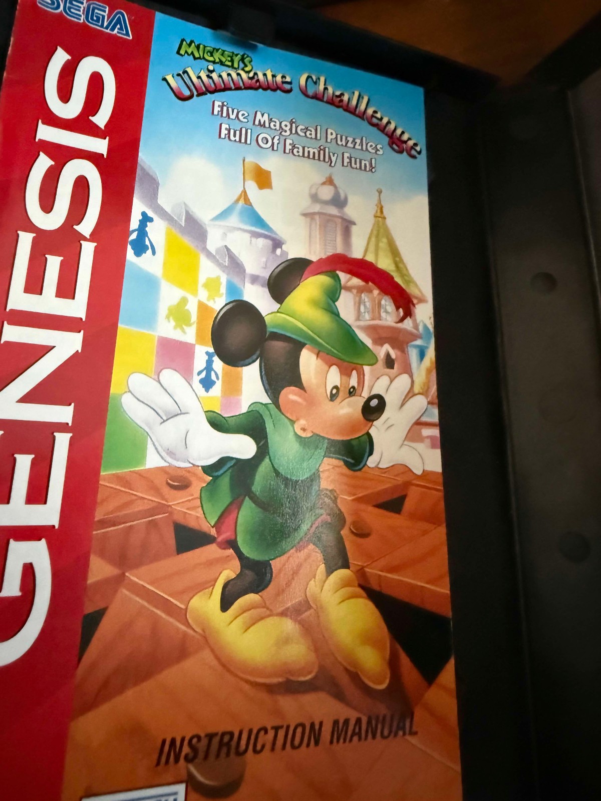 Mickey’s Ultimate Challenge (Sega Genesis, 1994) – AUTHENTIC, CIB, SEE PICS