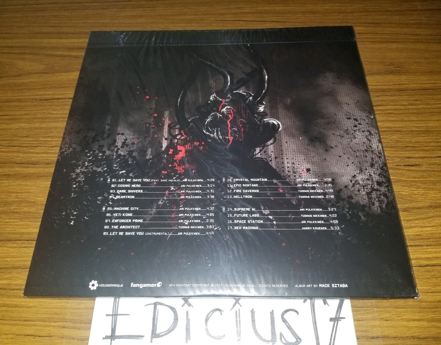 Limited Run – Nex Machina OST Vinyl Brand New Sealed