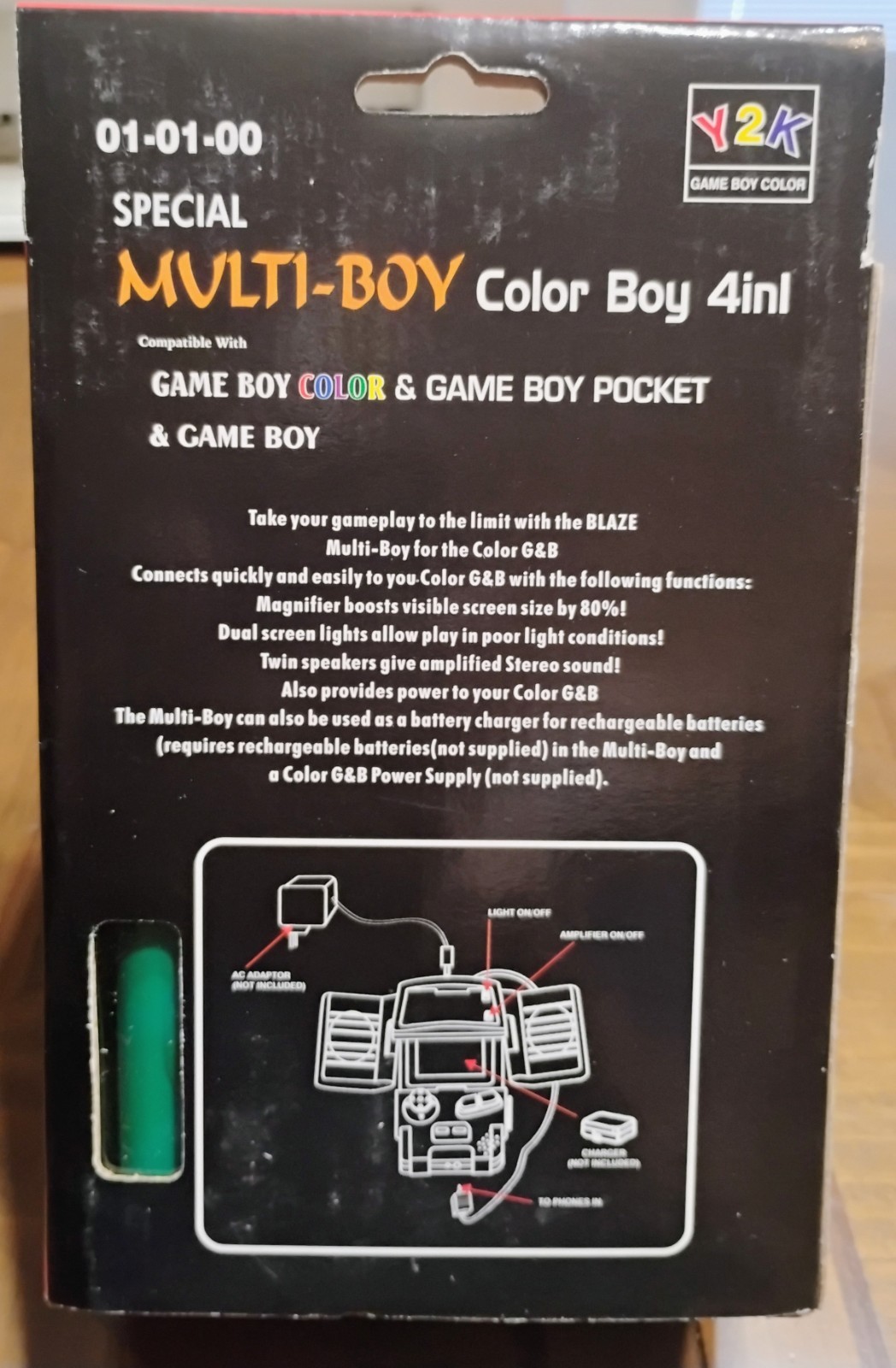 Multi-Boy Color Boy 4 In 1