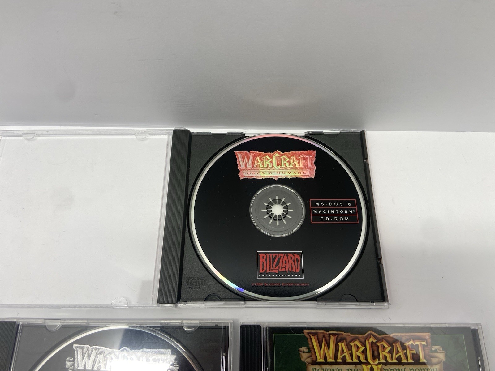 Blizzard Computer Game Warcraft Battle Chest 1996 Windows & Mac