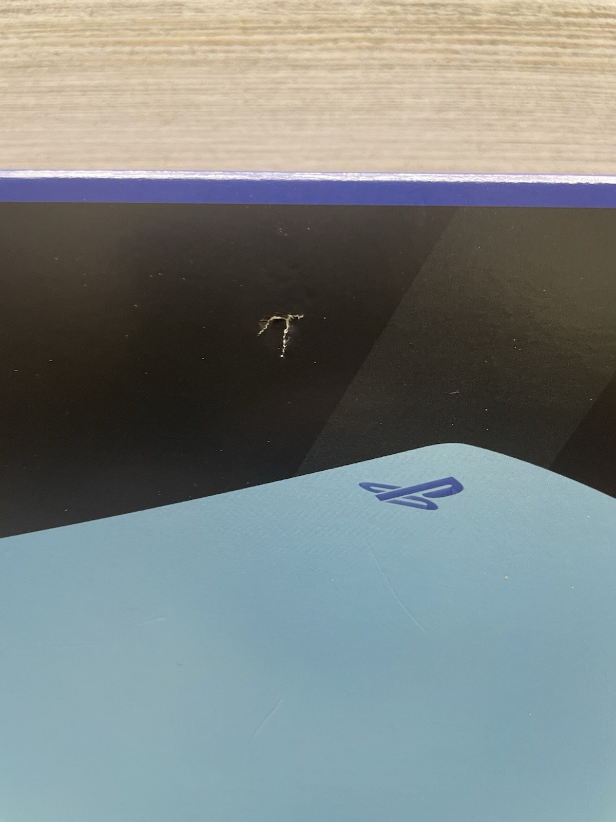 Sony PlayStation 5 Starlight Blue Digital Edition OEM Console Covers