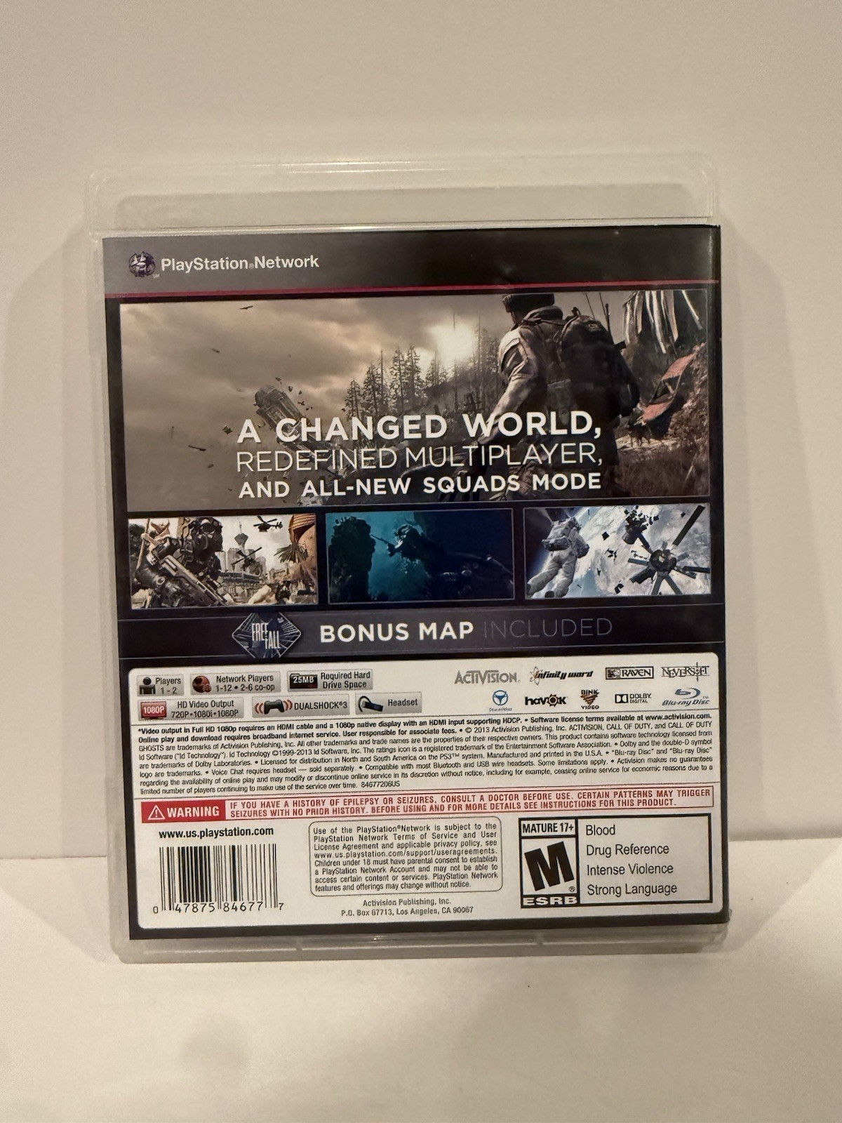 Call of Duty: Ghosts (Sony PlayStation 3, 2013) – CIB Complete – Tested