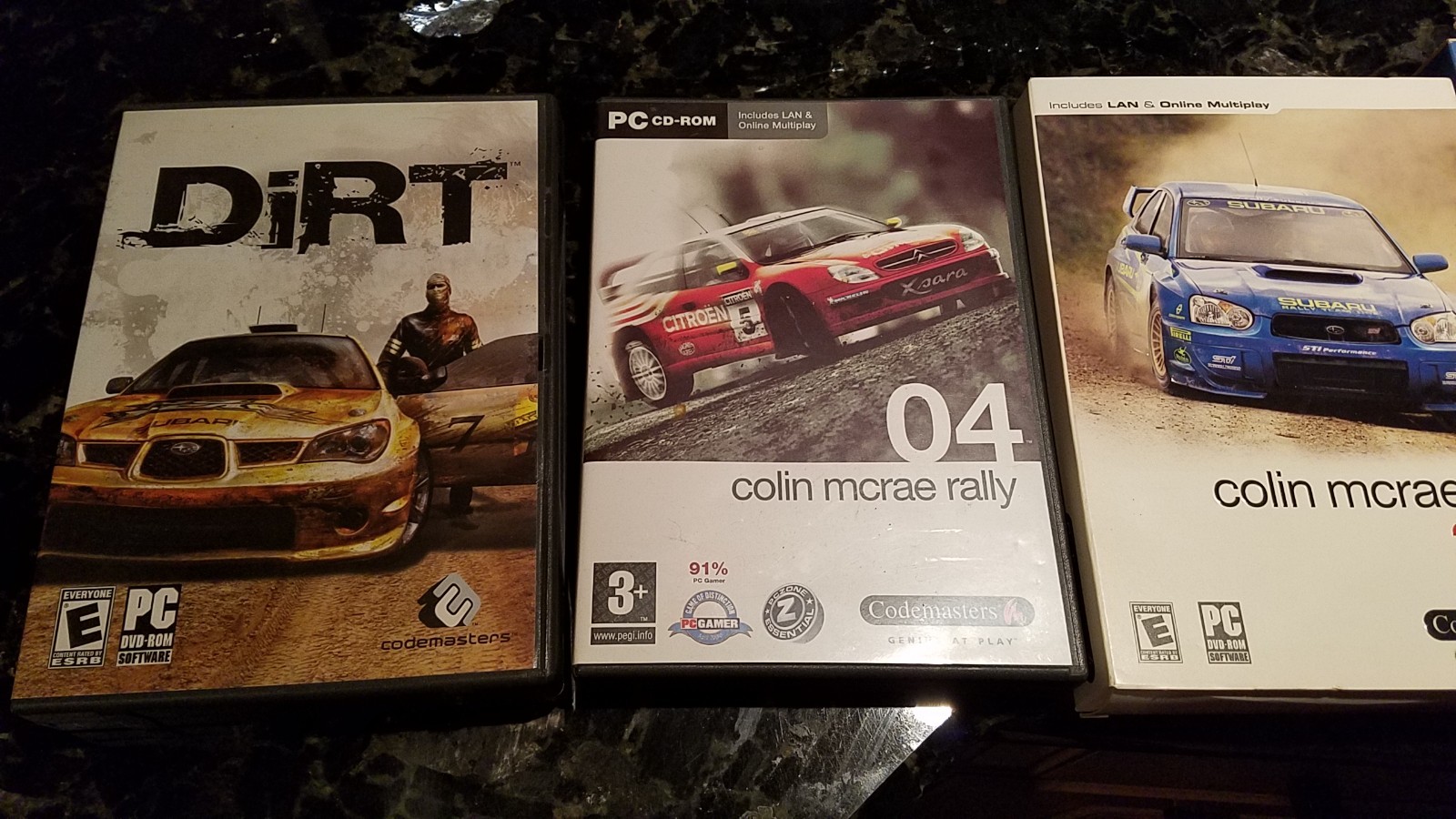 5 EA Sports Colin McRae Rally / F1 ’99-’02 PC-CD ROM