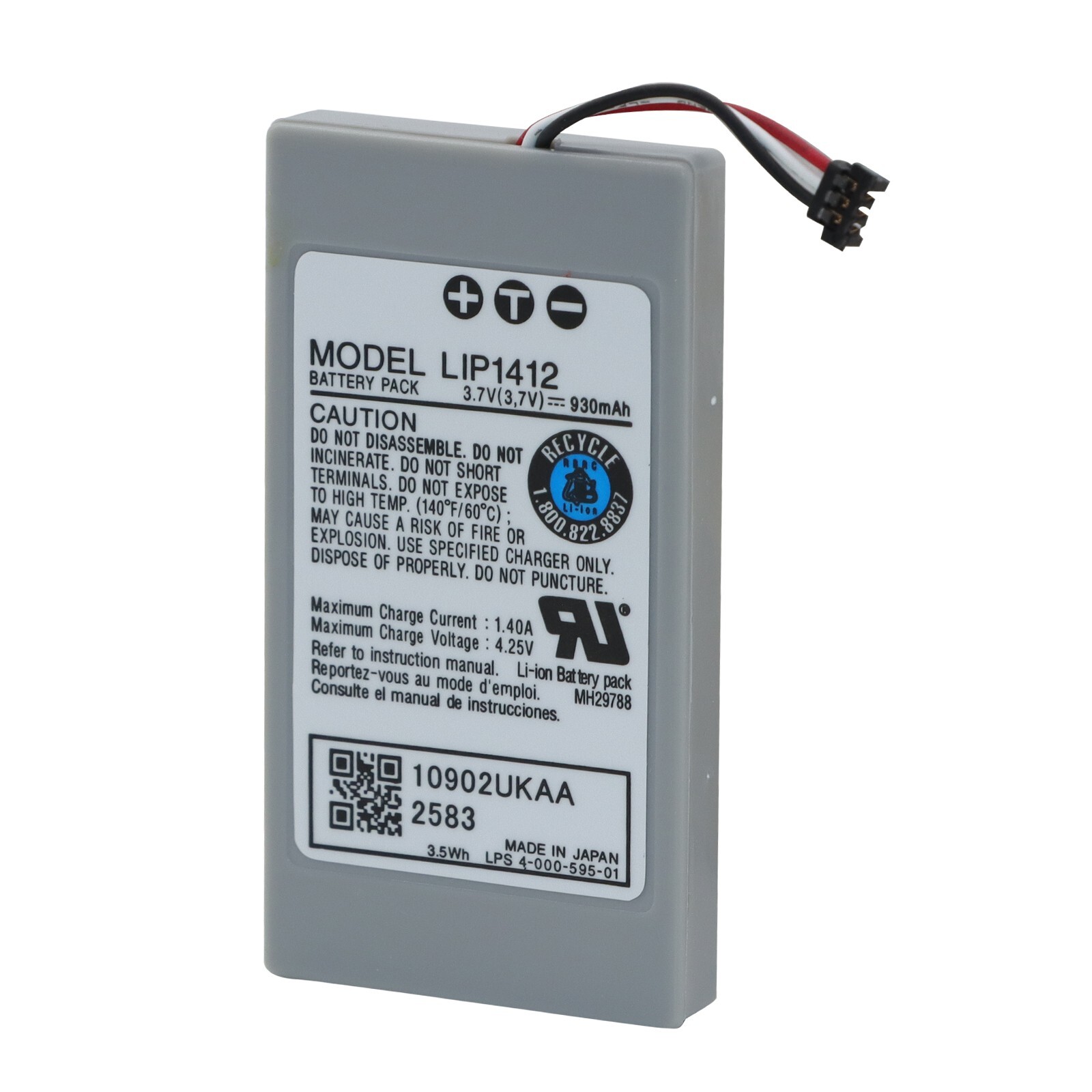New Battery for Sony PSP GO PSP-N100 N1000 N1001 N1004 NA1006 LIP1412 930mAh