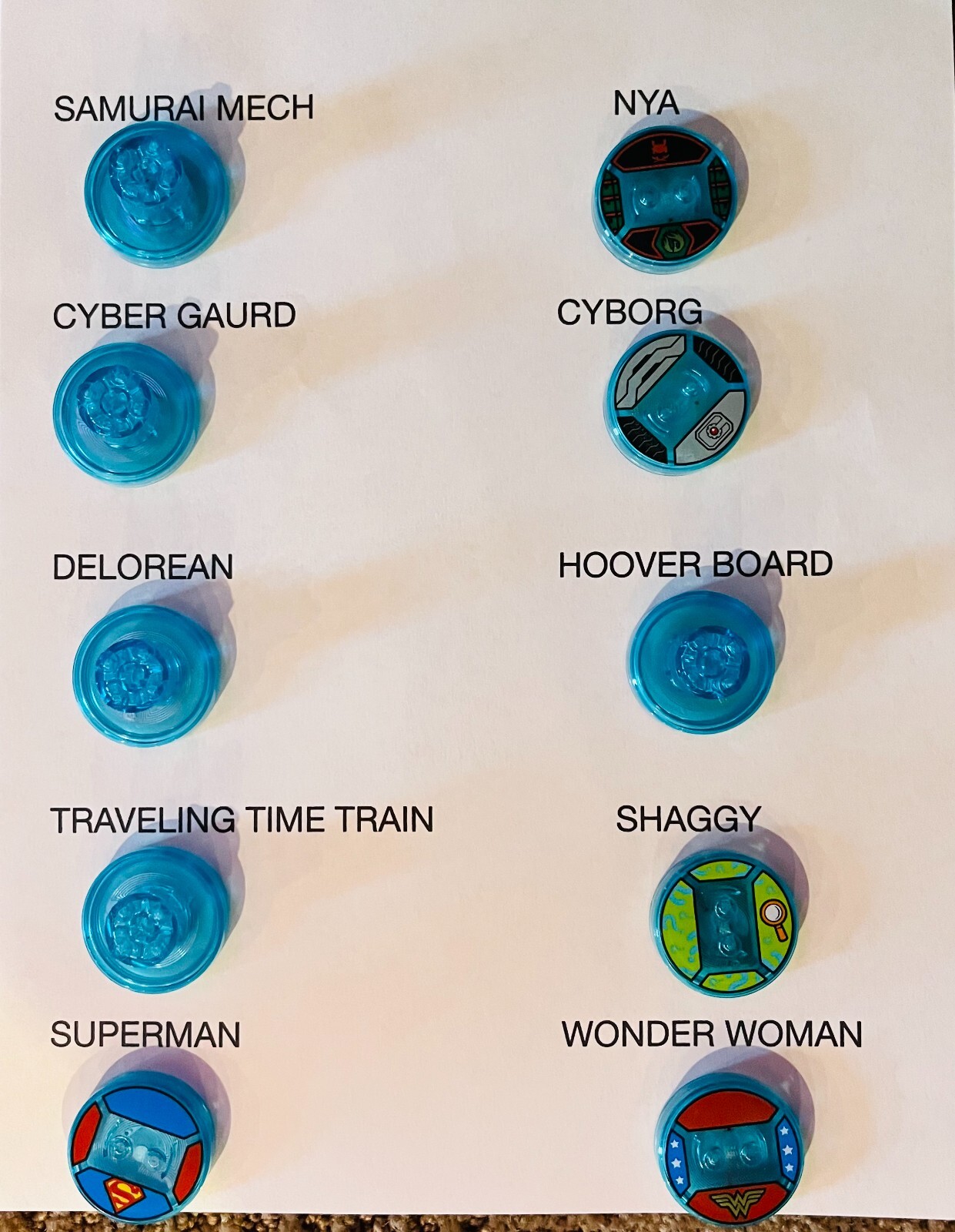 Lego Dimensions – Toy Tag BASE ONLY – NO Figures