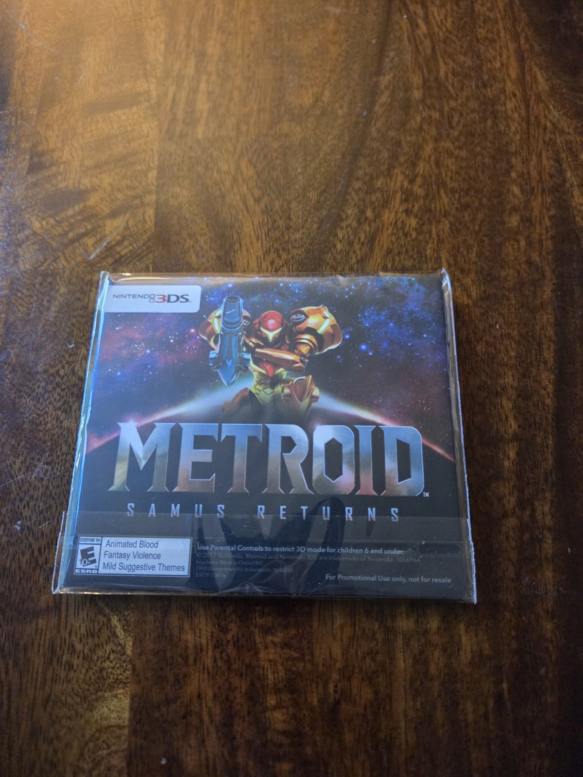 NEW SEALED – Metroid: Samus Returns Keychain Gamestop Exclusive Preorder Bonus