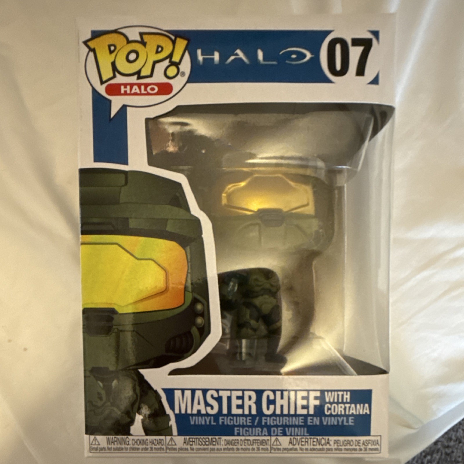 Funko Pop! Halo Master Chief with Cortana Vinyl Figure #07 Action Figure