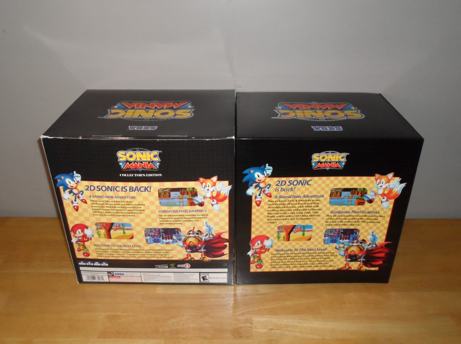 *NO GAME* Sonic Mania Collector’s Edition PS4 PlayStation 4 Box Ring Card Only