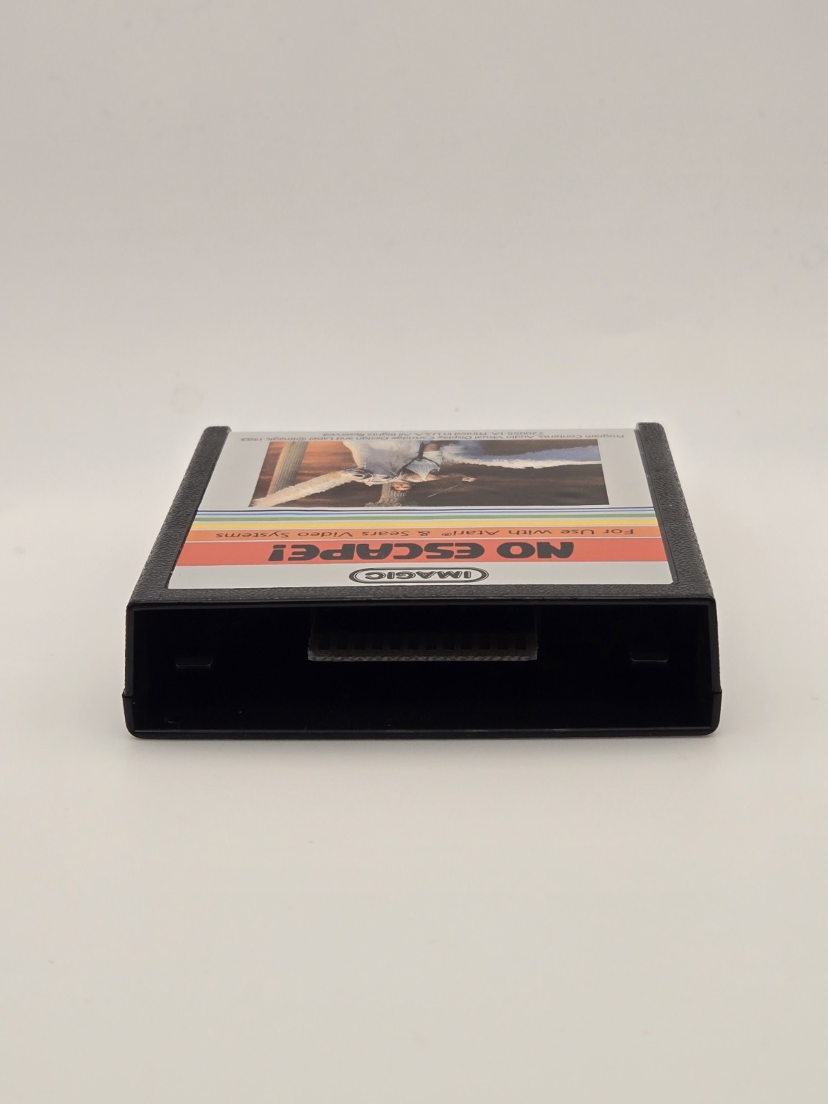 Atari 2600 Video Game No Escape!, Complete CIB, 1983 Imagic, tested and working