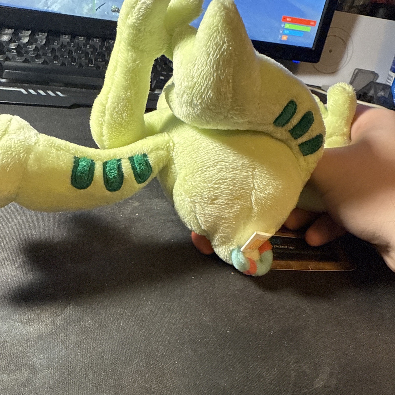World of Warcraft KWURKY Murloc Plush Blizzard Blizzcon Green