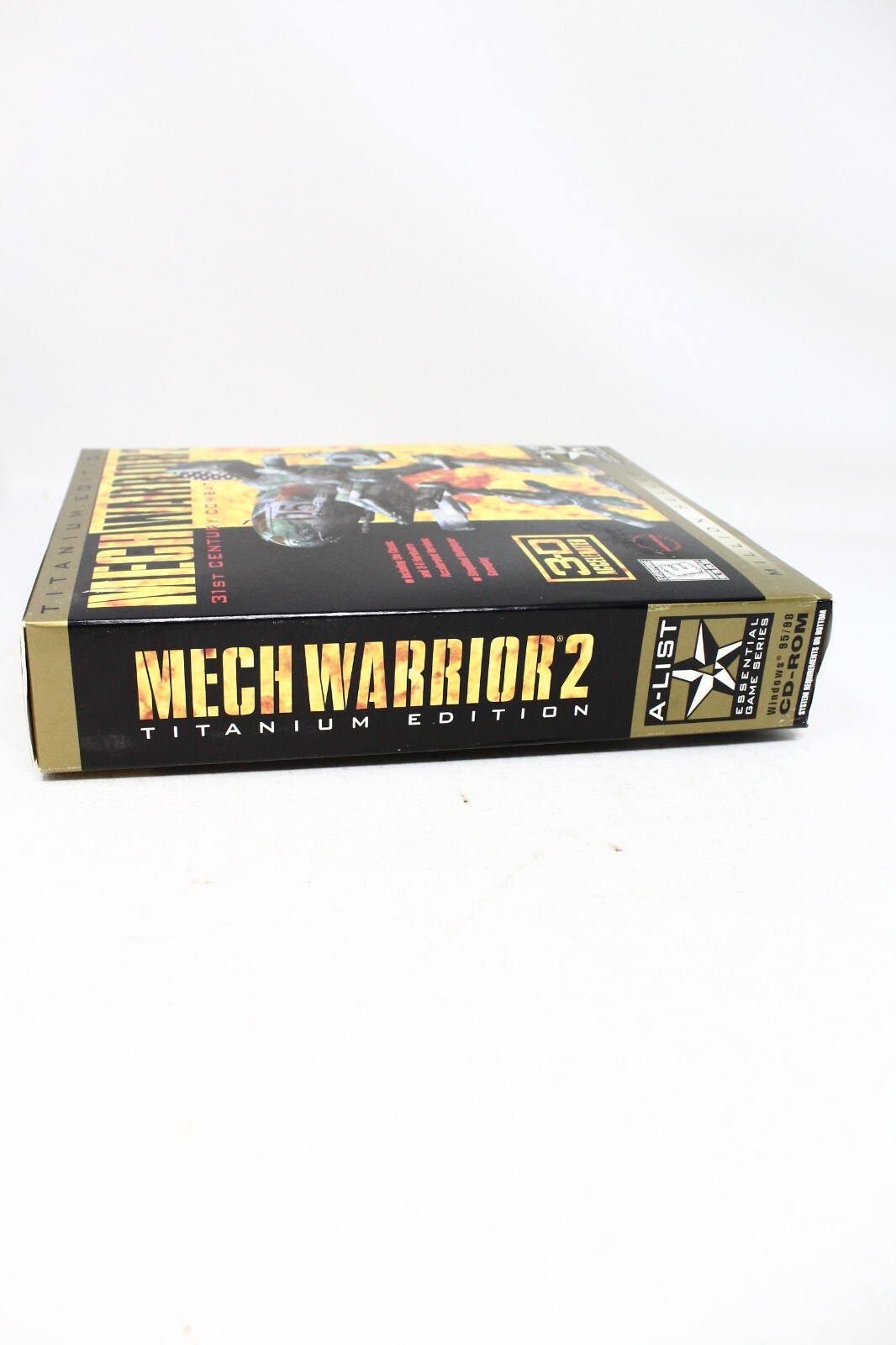 MechWarrior 2: Titanium Edition (PC, 1998) Big Box – New Sealed – See desc.