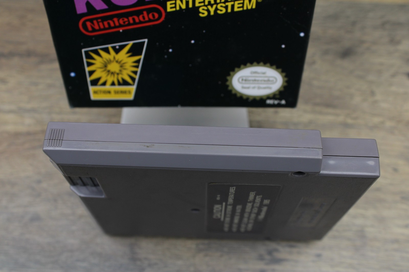 Kung Fu NES Nintendo Entertainment System Oval Seal Tested Rare