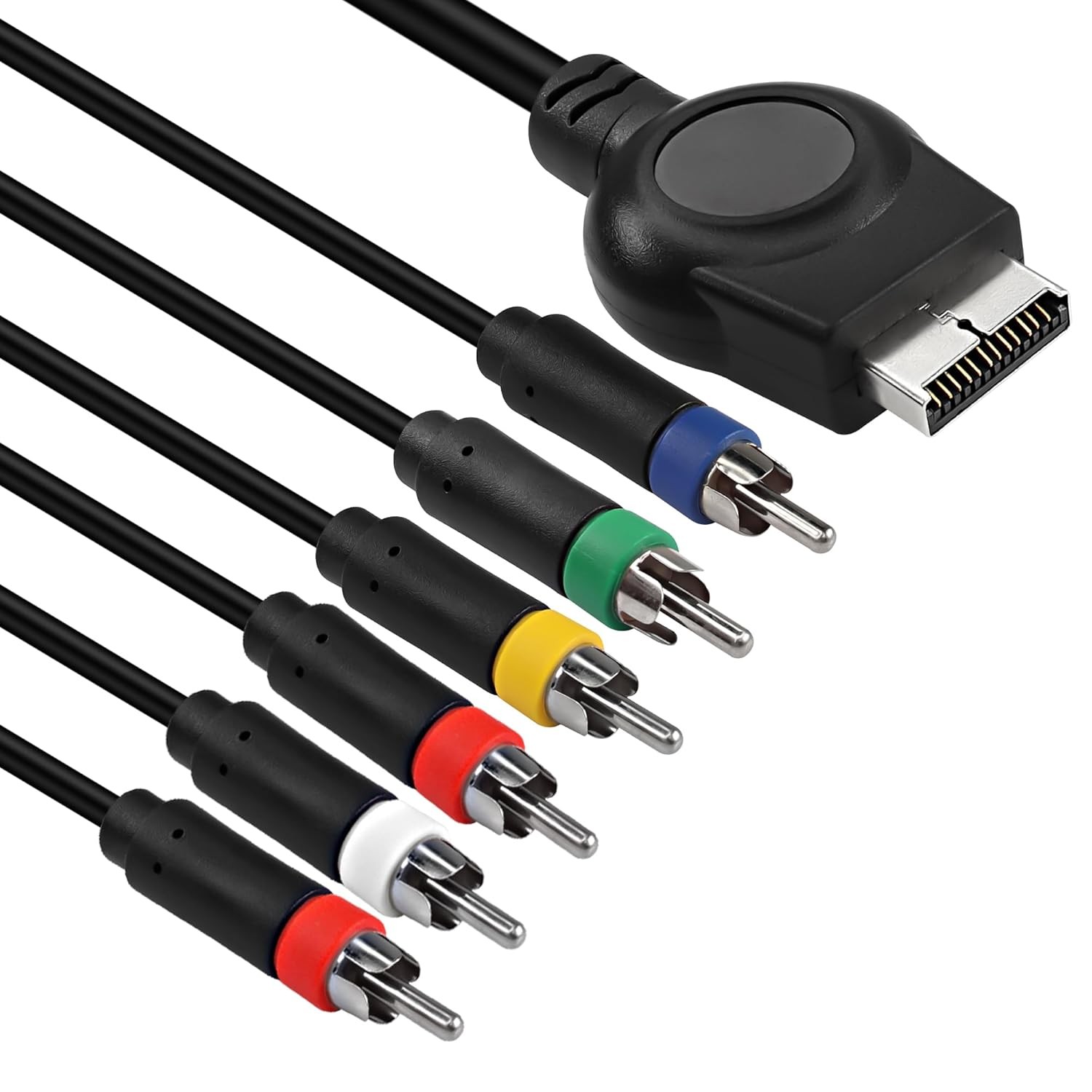 Hd Audio Video Cable 5RCA PS3 PS2 Component AV Cable, Ypbpr Component + RCA Vide