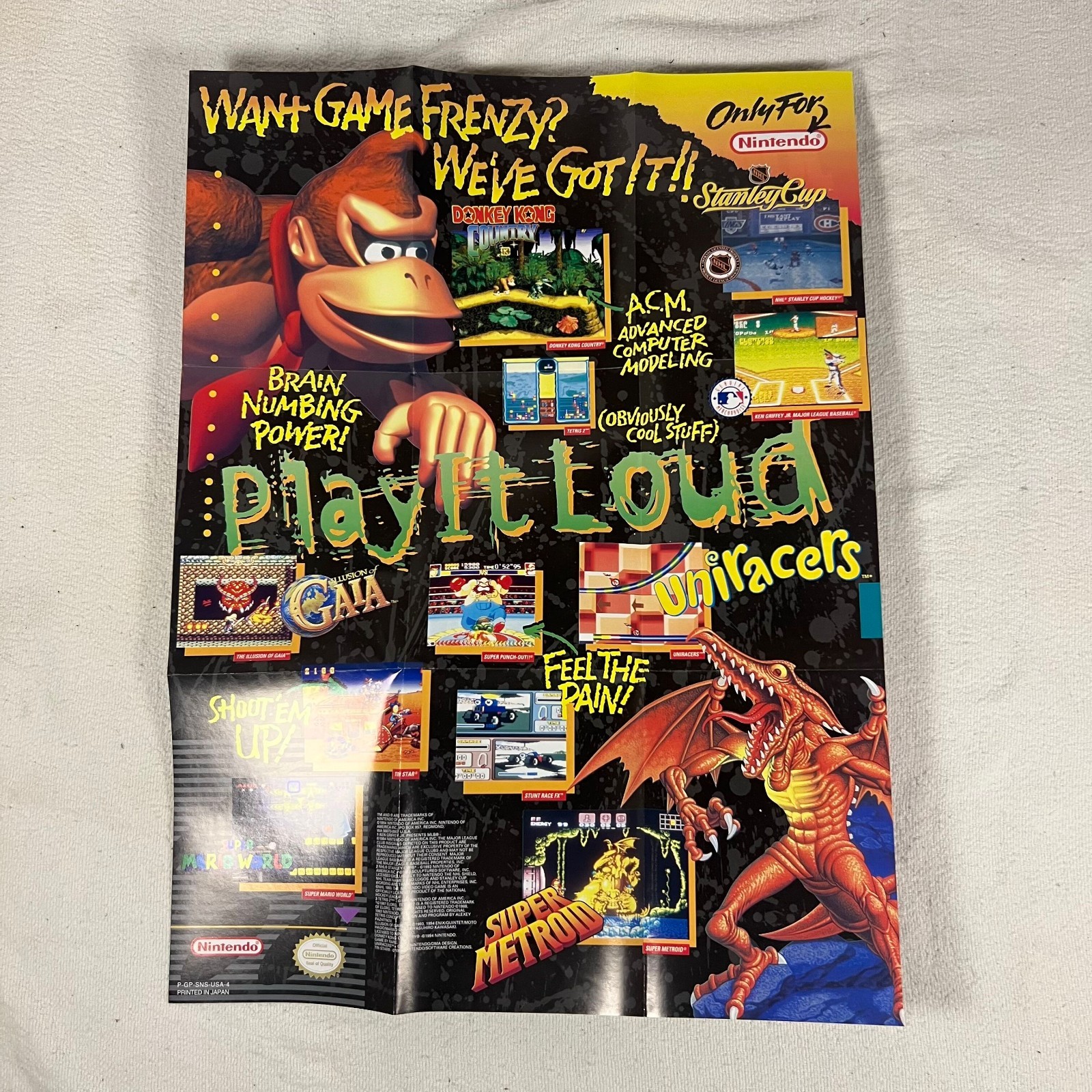 Super Mario RPG: Legend of the Seven Stars Nintendo SNES 1996 CIB Complete